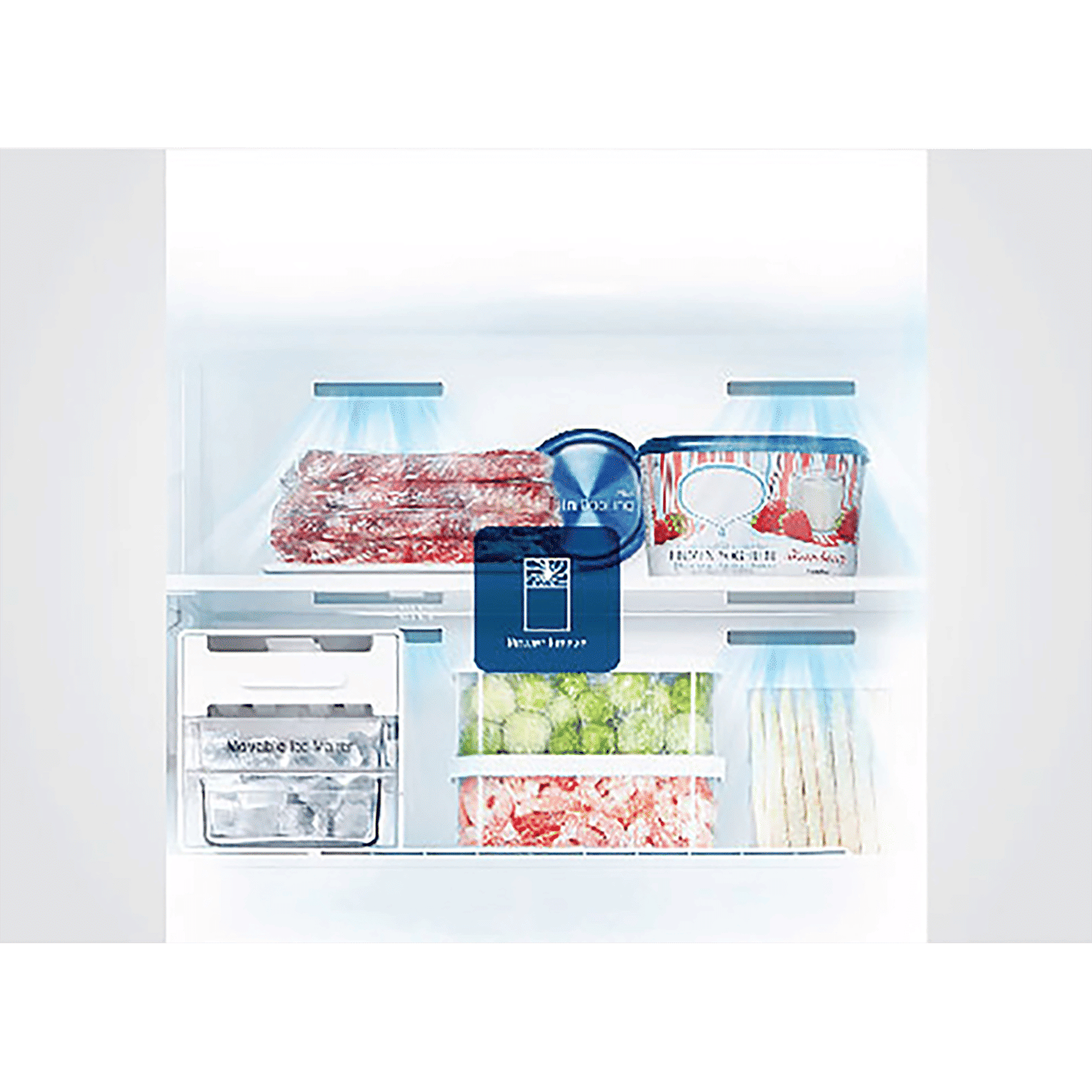 SAMSUNG 551 Litres 2 Star Frost Free Double Door Convertible Refrigerator with Multi Air Flow System (RT56B6378SL/TL, Real Stainless) SAMSUNG 551 Litres 2 Star Frost Free Double Door Convertible Refrigerator with Multi Air Flow System (RT56B6378SL/TL, Real Stainless)_12