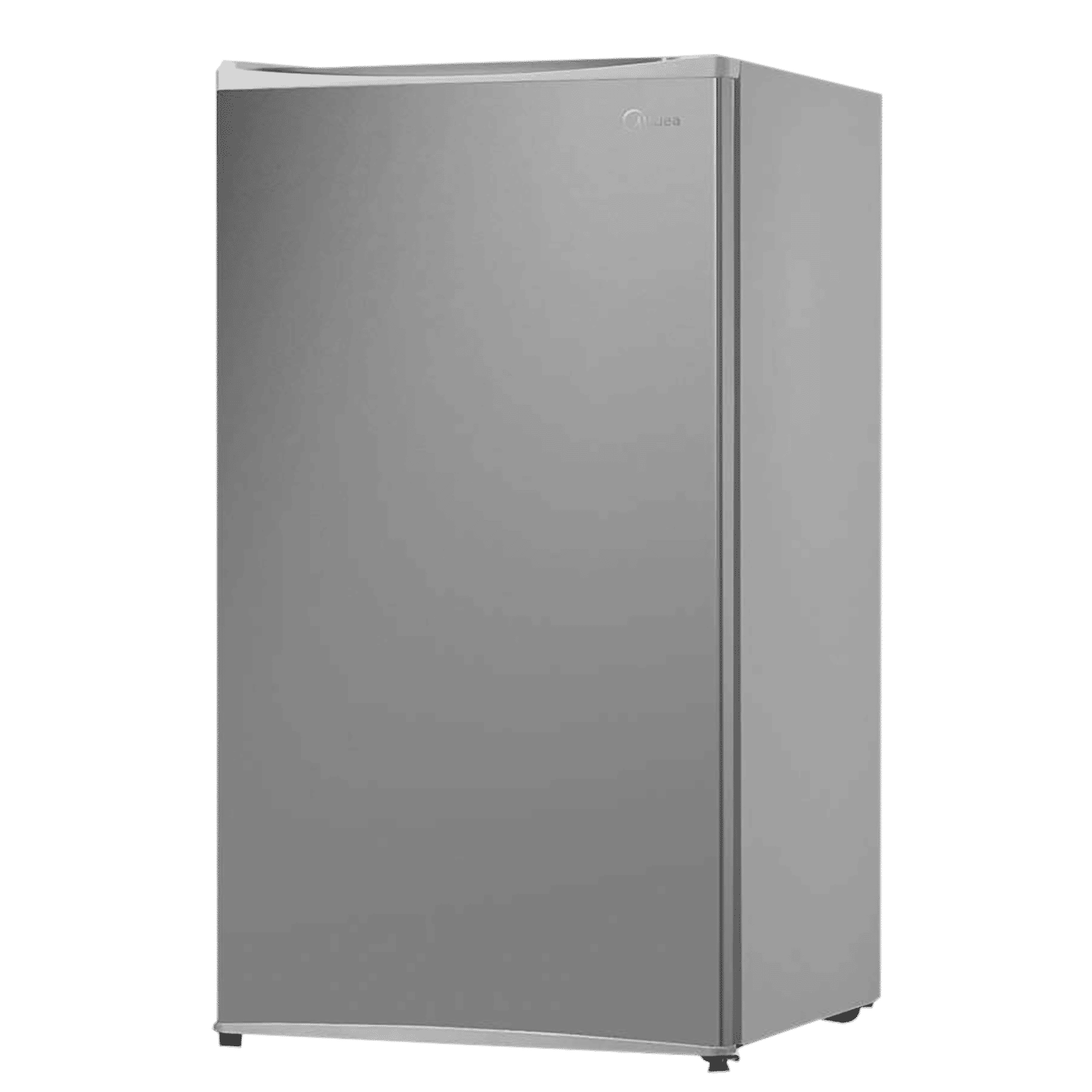 Midea Mini Bar 93 Litres 1 Star Direct Cool Single Door Mini Refrigerator with Reversible Door (MDRD142FGF03, Silver)_9