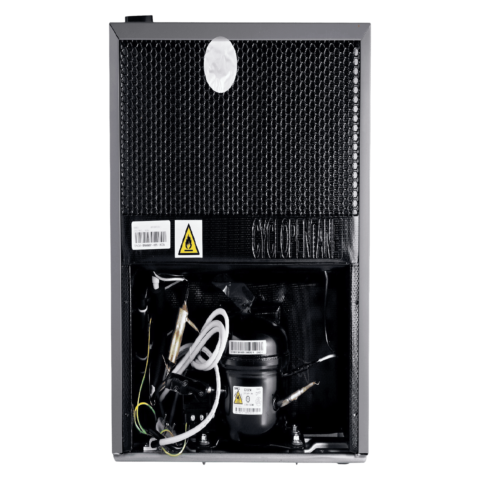 Midea Mini Bar 93 Litres 1 Star Direct Cool Single Door Mini Refrigerator with Reversible Door (MDRD142FGF03, Silver)_8