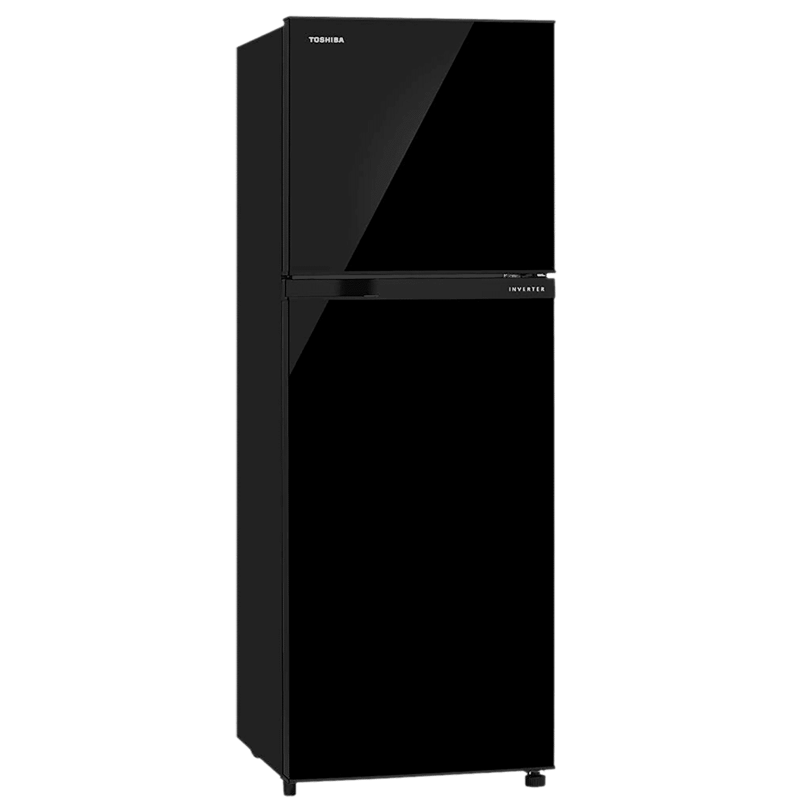 TOSHIBA 252 Litres 2 Star Frost Free Double Door Refrigerator with AG+ Bio Deodorizer (GR-RT302WE-PMI, Black Uniglass) TOSHIBA 252 Litres 2 Star Frost Free Double Door Refrigerator with AG+ Bio Deodorizer (GR-RT302WE-PMI, Black Uniglass)_4