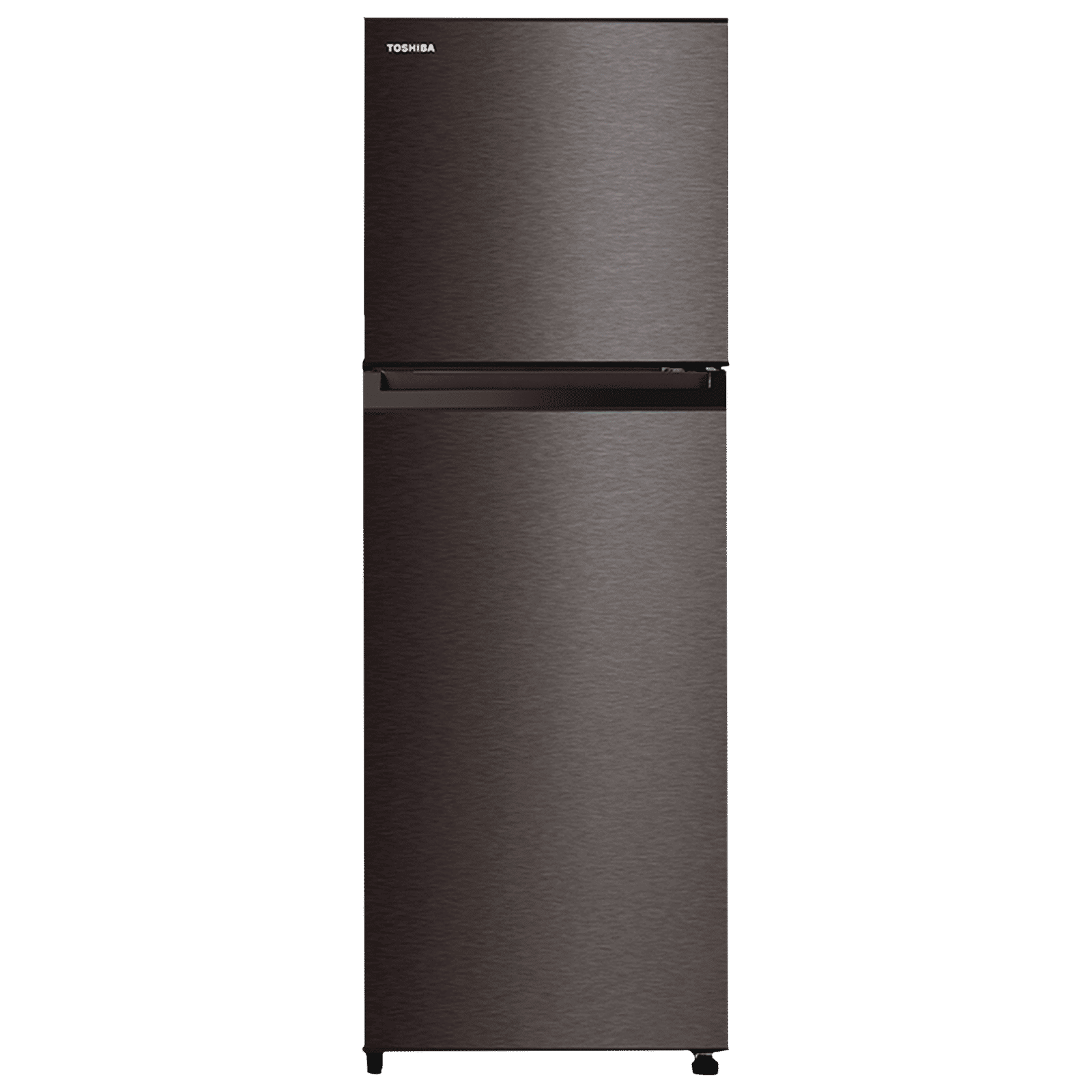 TOSHIBA 272 Litres 2 Star Frost Free Double Door Refrigerator with AG+ Bio Deodorizer (GR-RT328WE-PMI, Satin Grey)_1