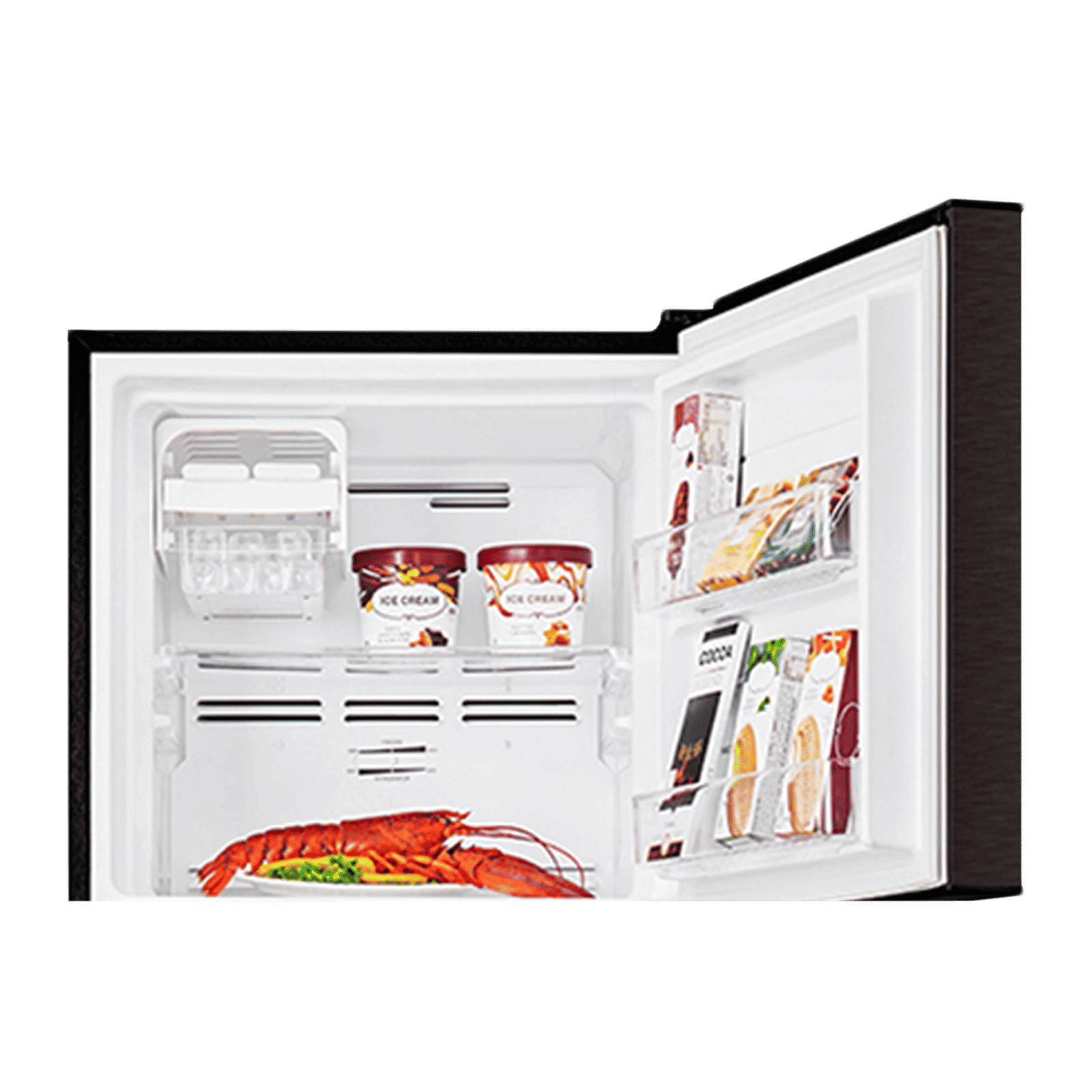 TOSHIBA 272 Litres 2 Star Frost Free Double Door Refrigerator with AG+ Bio Deodorizer (GR-RT328WE-PMI, Satin Grey)_8