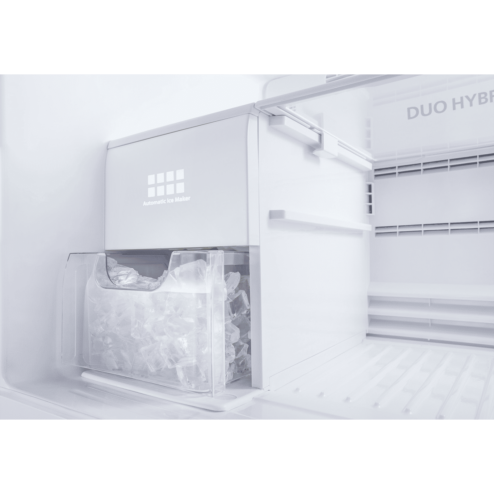 TOSHIBA 661 Litres 2 Star Frost Free Double Door Refrigerator with Automatic Ice Maker (GR-AG66INA, Black Glass)_8