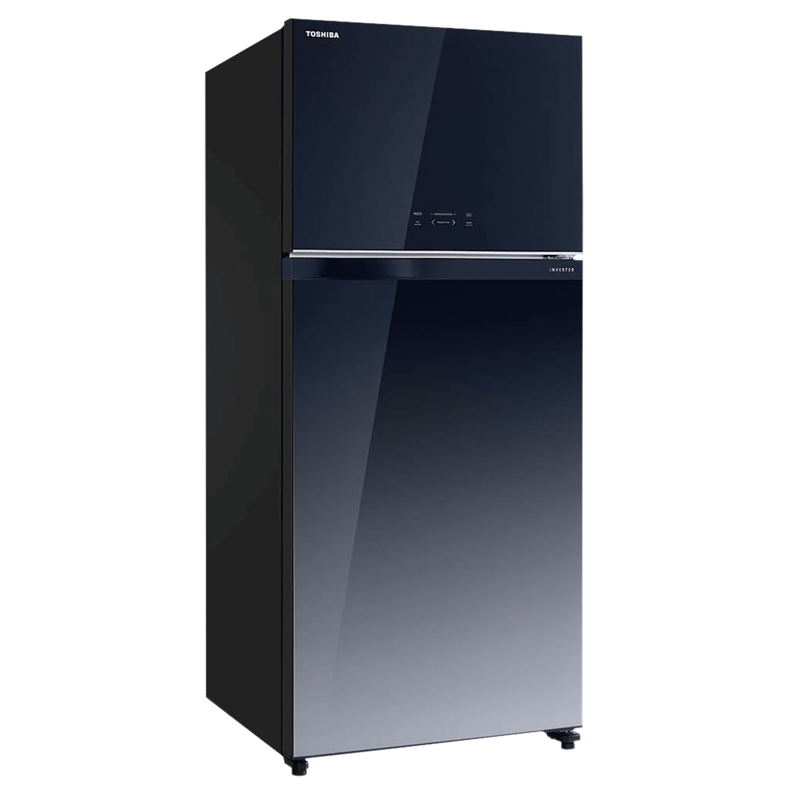 TOSHIBA 661 Litres 2 Star Frost Free Double Door Refrigerator with Automatic Ice Maker (GR-AG66INA, Gradiation Blue Glass)_4
