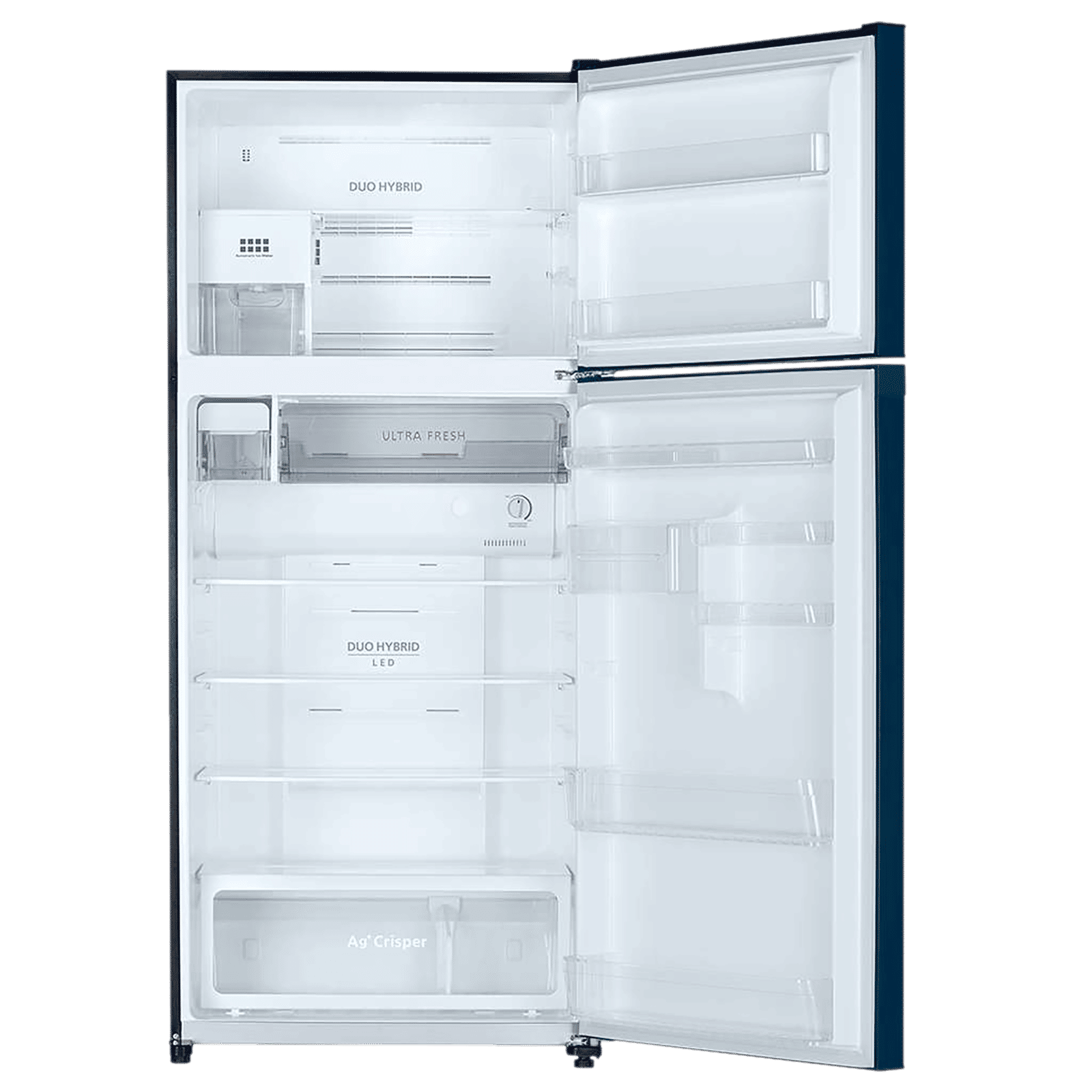 TOSHIBA 661 Litres 2 Star Frost Free Double Door Refrigerator with Automatic Ice Maker (GR-AG66INA, Gradiation Blue Glass)_6