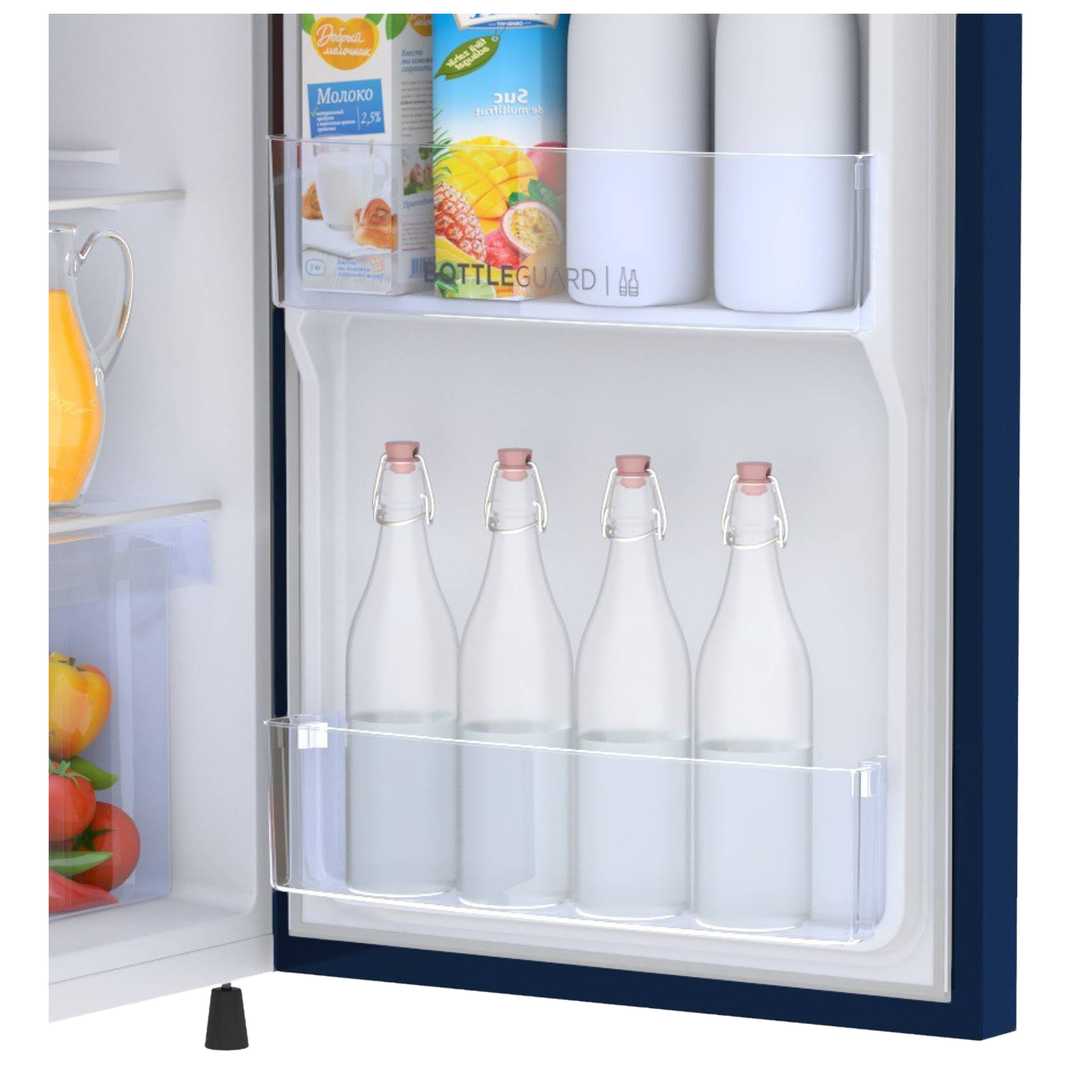 Haier 182 Liters 2 Star Direct Cool Single Door Refrigerator with Stabilizer Free Operation (HED-18BML, Marine Lily)_8