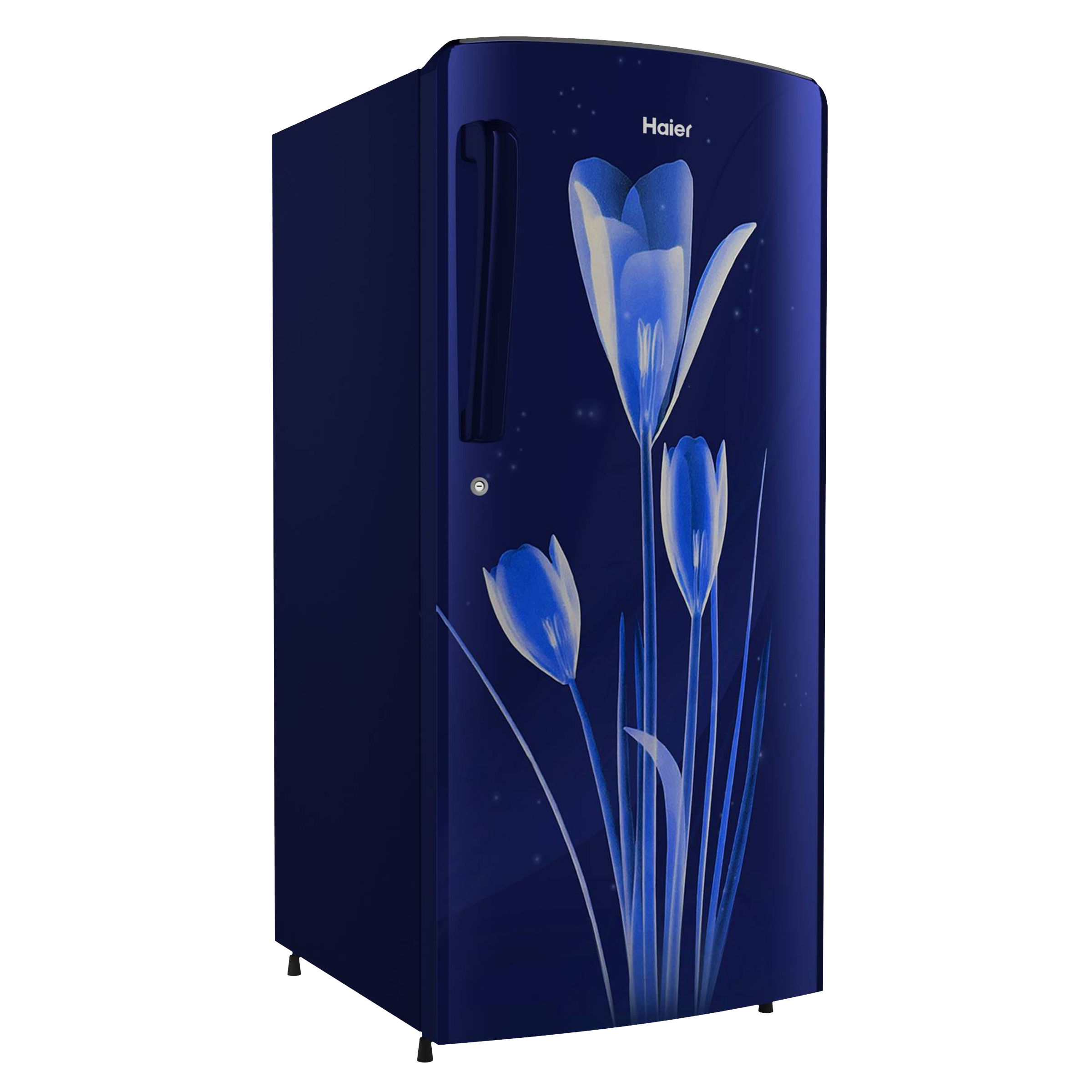 Haier 182 Liters 2 Star Direct Cool Single Door Refrigerator with Stabilizer Free Operation (HED-18BML, Marine Lily)_18