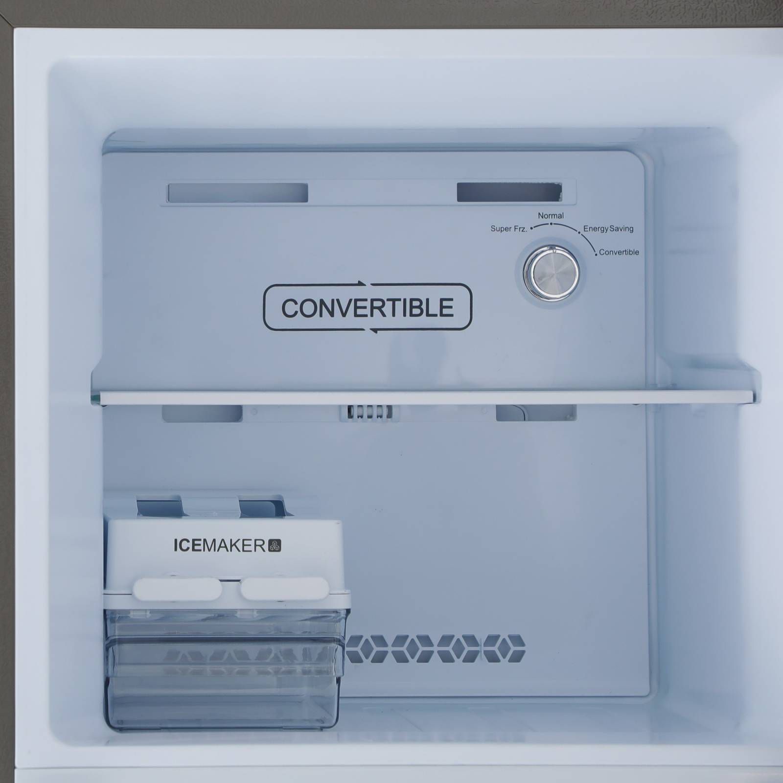 Haier 240 Litres 2 Star Frost Free Double Door Convertible Refrigerator with Turbo Icing Technology (HEF-25TDS, Dazzle Steel) Haier 240 Litres 2 Star Frost Free Double Door Convertible Refrigerator with Turbo Icing Technology (HEF-25TDS, Dazzle Steel)_8