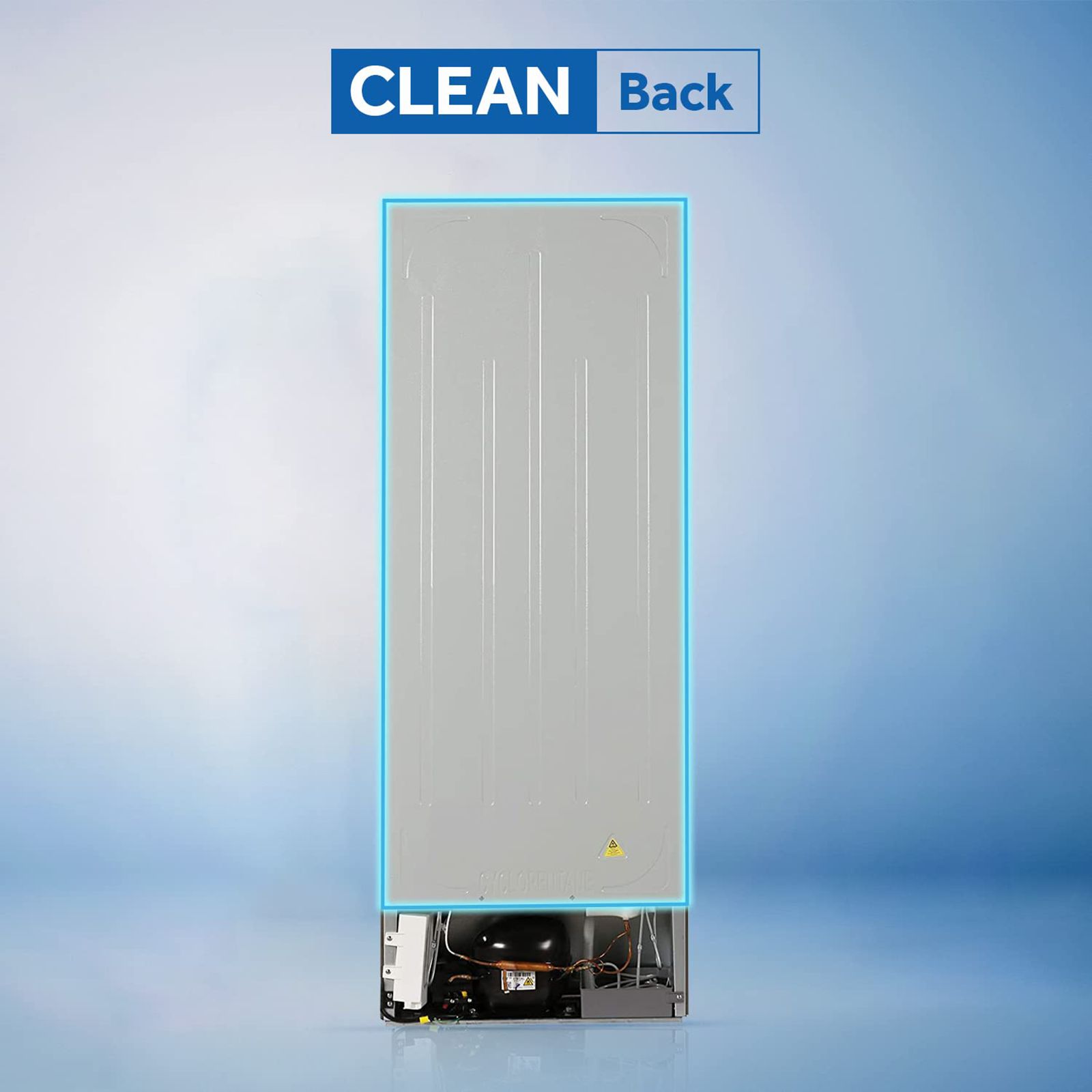 Haier 256 Litres 2 Star Frost Free Double Door Bottom Mount Convertible Refrigerator with Turbo Icing Technology (HEB-25TGS, Moon Silver)_10