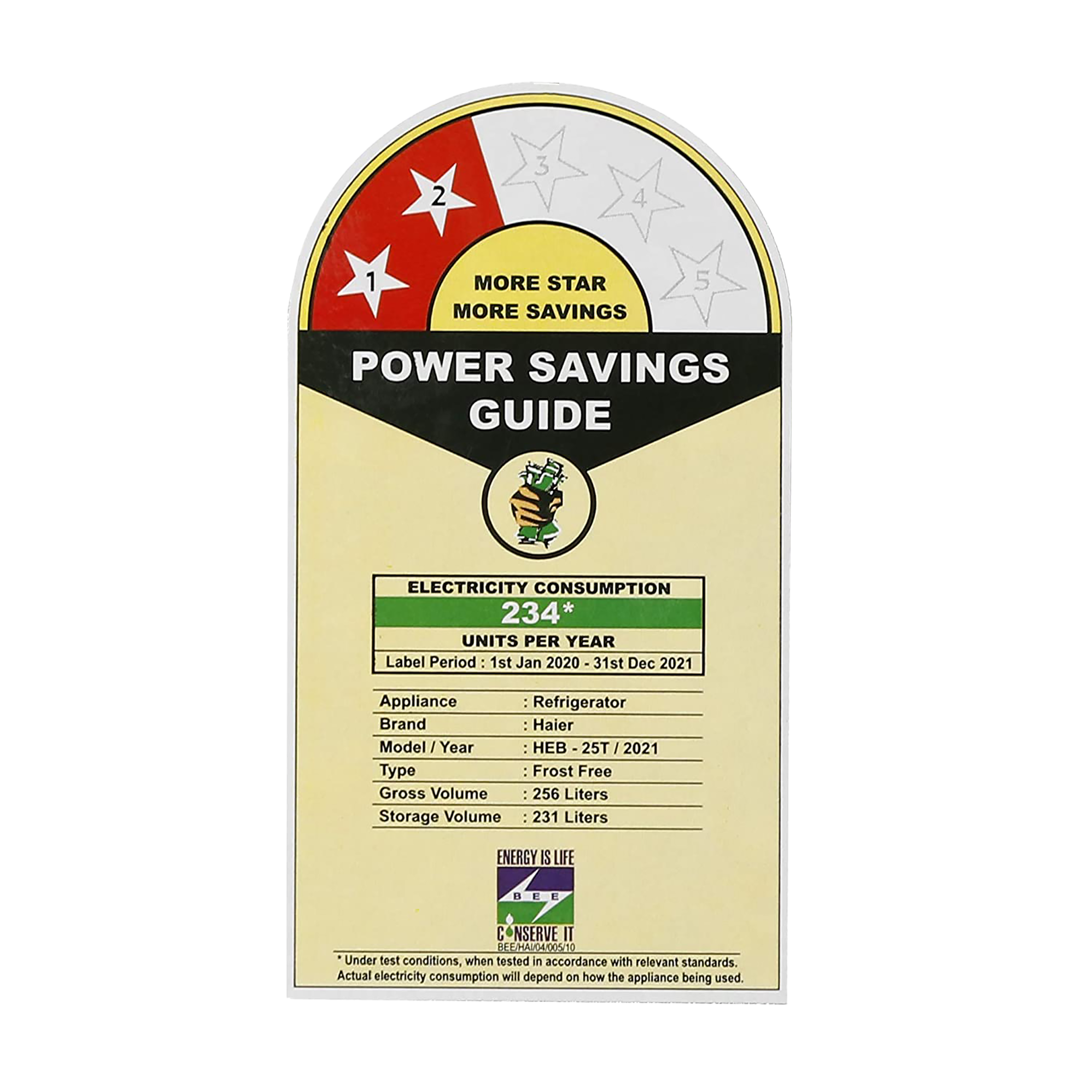 Haier 256 Litres 2 Star Frost Free Double Door Bottom Mount Convertible Refrigerator with Turbo Icing Technology (HEB-25TGS, Moon Silver)_9