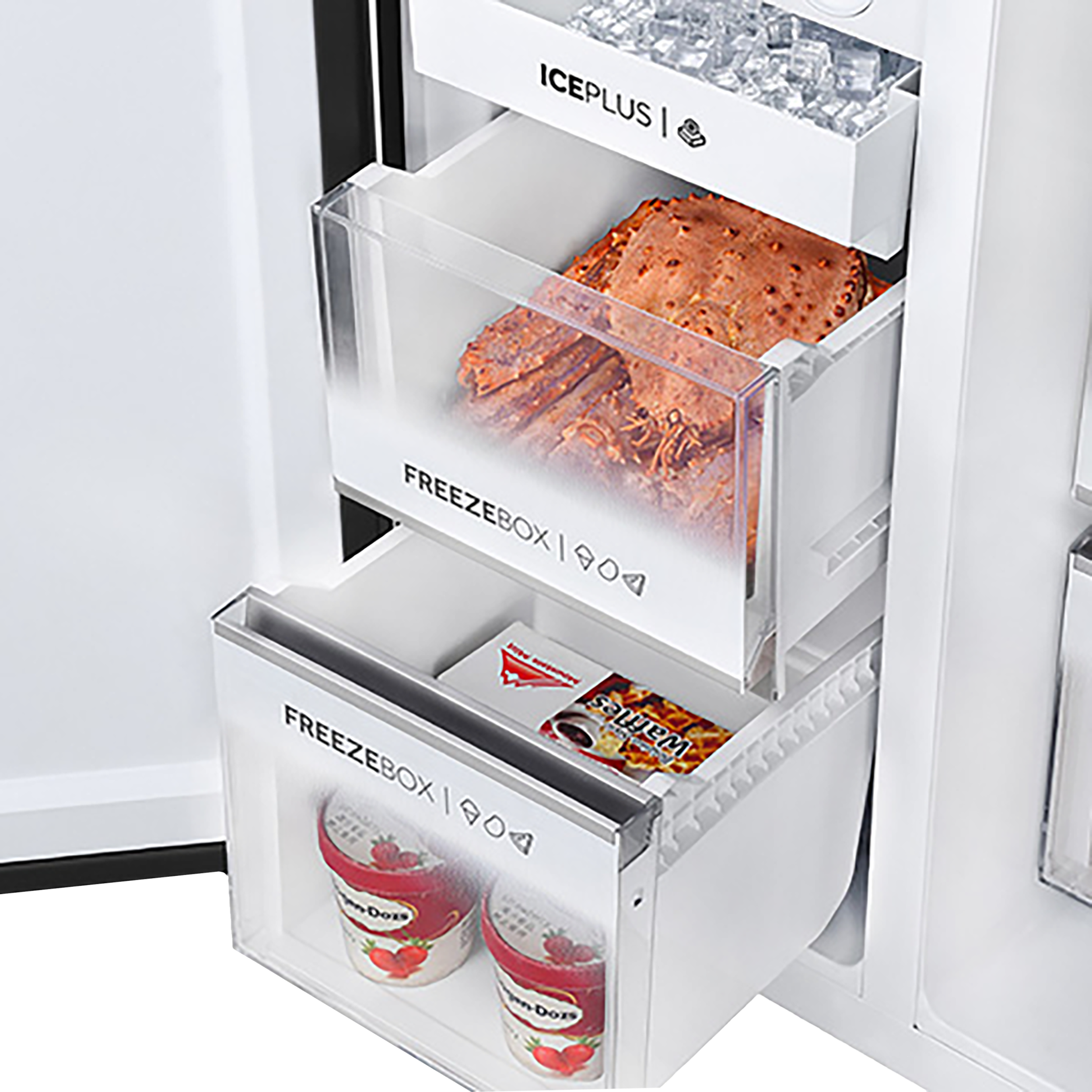 Haier 628 Litres Frost Free Side by Side Door Smart Wifi Enabled Refrigerator with Convertible Magic Zone (HRT-628PMGU1, Mirror Glass) Haier 628 Litres Frost Free Side by Side Door Smart Wifi Enabled Refrigerator with Convertible Magic Zone (HRT-628PMGU1, Mirror Glass)_13