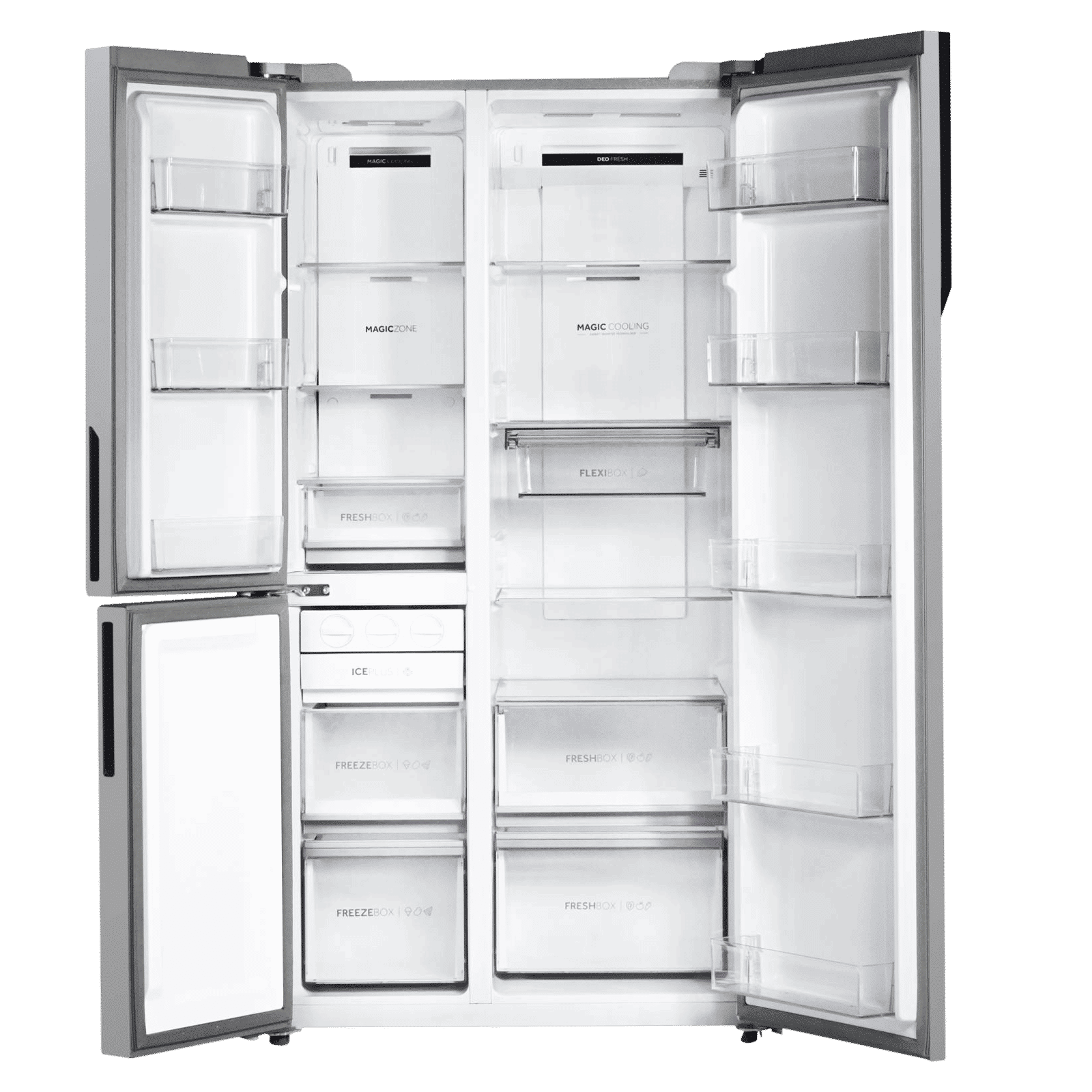 Haier 628 Litres Frost Free Side by Side Door Smart Wifi Enabled Refrigerator with Convertible Magic Zone (HRT-628PMGU1, Mirror Glass) Haier 628 Litres Frost Free Side by Side Door Smart Wifi Enabled Refrigerator with Convertible Magic Zone (HRT-628PMGU1, Mirror Glass)_6