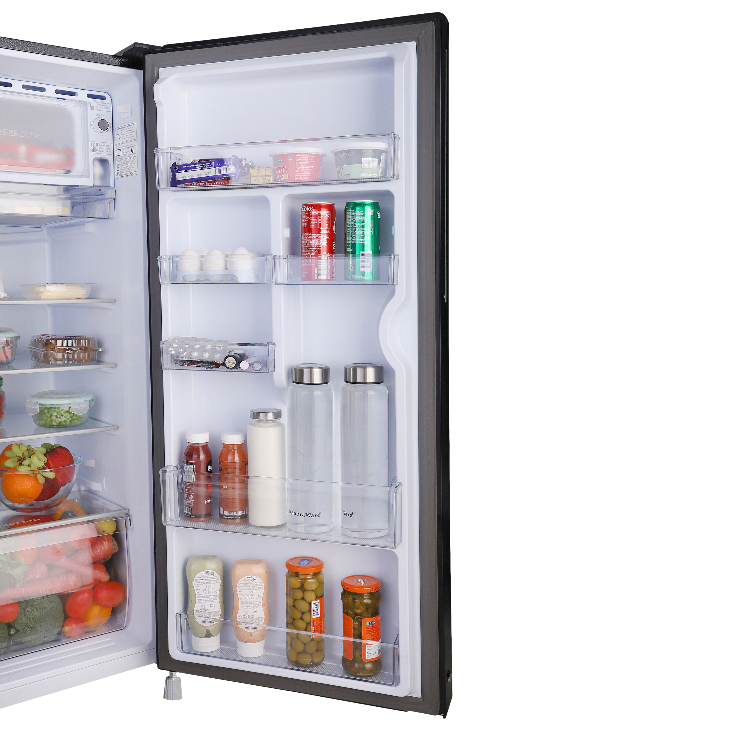 Haier 195 Litres 4 Star Direct Cool Single Door Refrigerator with Stabilizer Free Operation (HRD-1954CHG-E, HolyLeaf Glass)_11