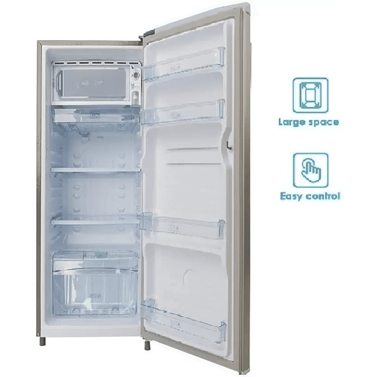 Candy 225 Liters 2 Star Direct Cool Single Door Refrigerator with Turbo Icing Technology (CSD2252MS, Moon Silver) Candy 225 Liters 2 Star Direct Cool Single Door Refrigerator with Turbo Icing Technology (CSD2252MS, Moon Silver)_15