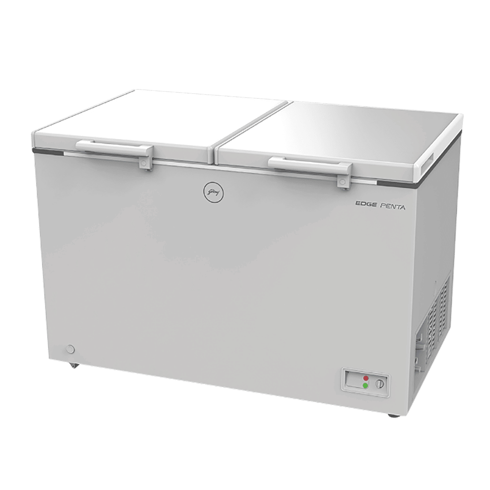 Godrej Edge Penta 425 Litres 3 Star Double Door Deep Freezer (PentaCool Technology, DH EPenta 425C 31C, Royal White)_4