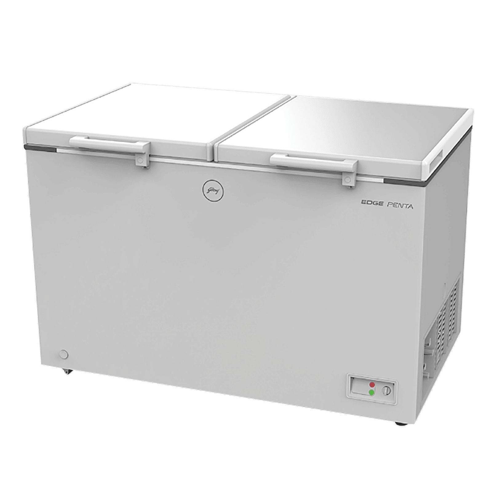 Godrej Edge Penta 425 Litres 3 Star Double Door Deep Freezer (ZOP Technology, DH EPenta 425C 31C, Royal White) Godrej Edge Penta 425 Litres 3 Star Double Door Deep Freezer (ZOP Technology, DH EPenta 425C 31C, Royal White)_4