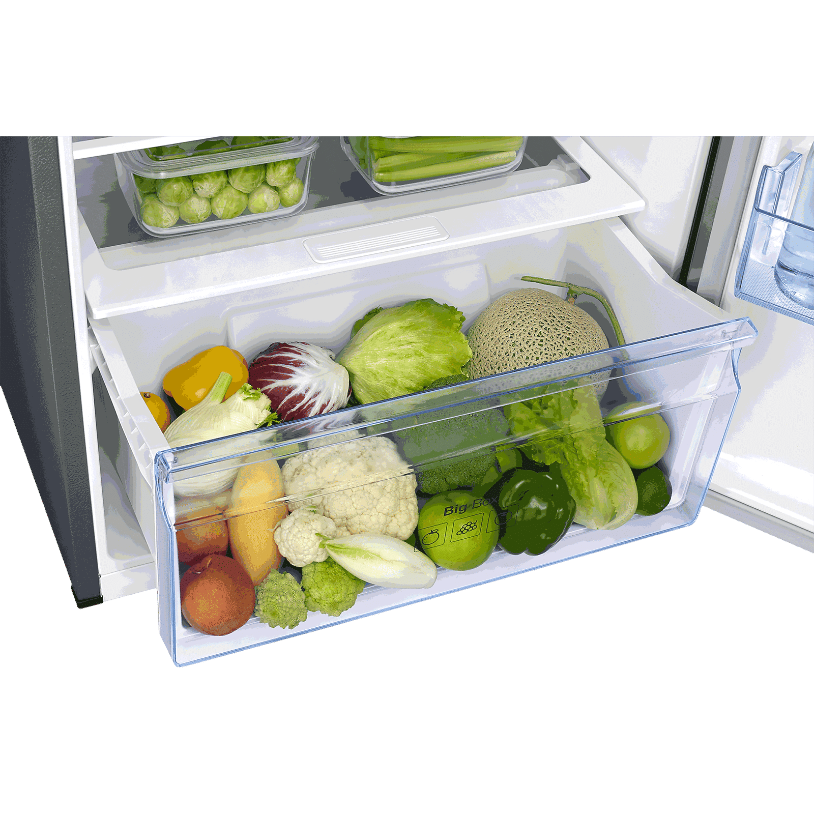 SAMSUNG 415 Litres 2 Star Frost Free Double Door Convertible Refrigerator with Twin Cooling Plus Technology (RT42B5468SL/TL, Real Stainless)_9