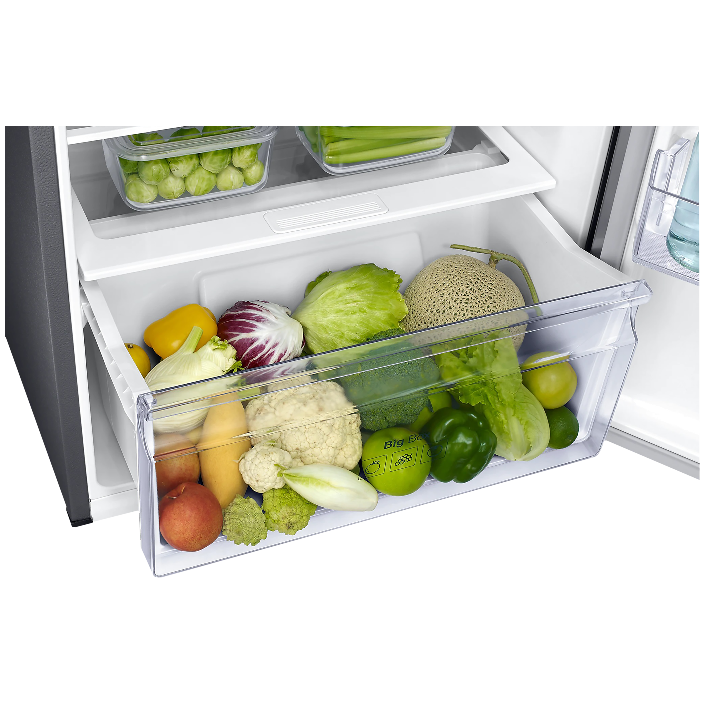 SAMSUNG 415 Litres 2 Star Frost Free Double Door Convertible Refrigerator with Twin Cooling Plus Technology (RT42B5468SL/TL, Real Stainless)_10