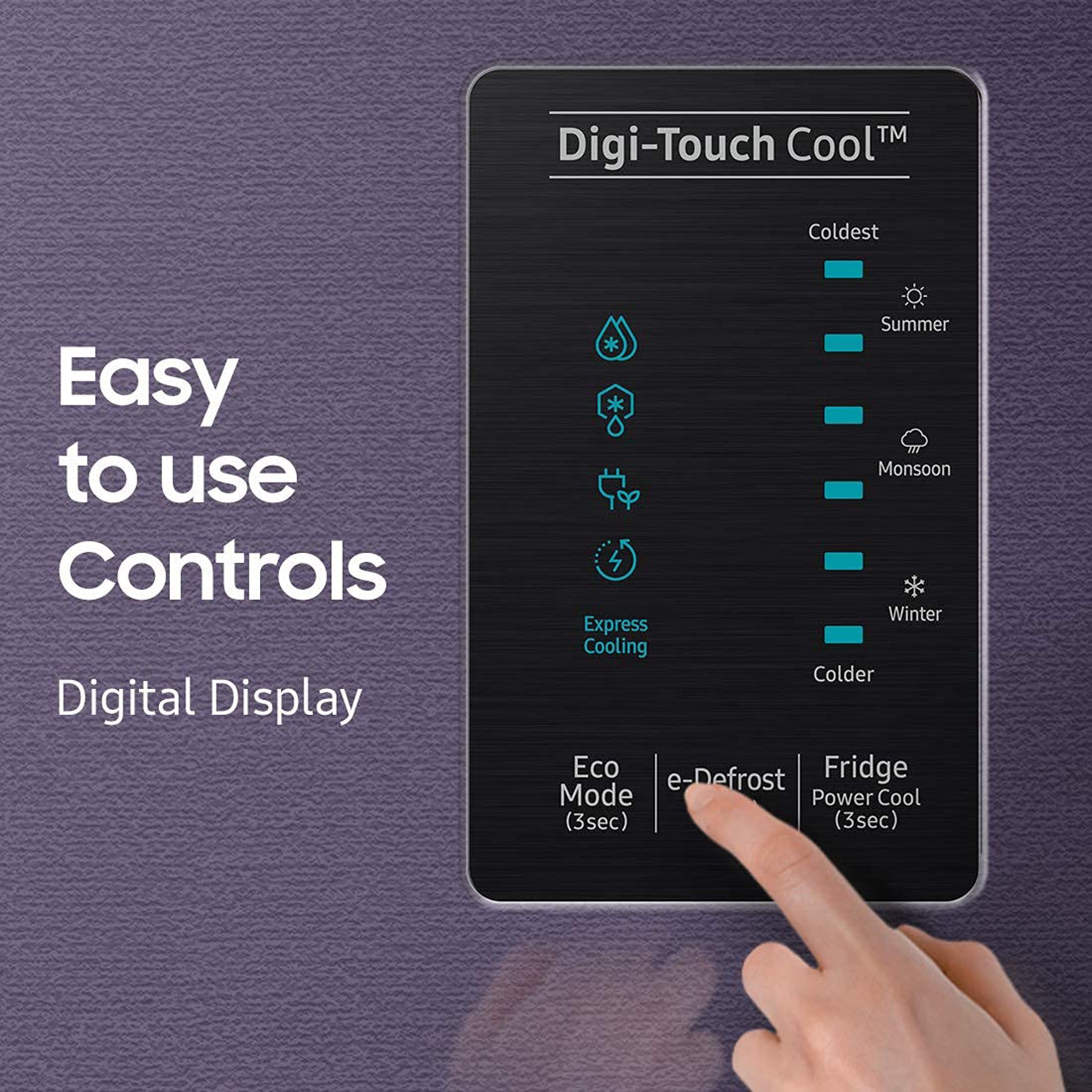 SAMSUNG 198 Liters 3 Star Direct Cool Single Door Refrigerator with Stabilizer Free Operation (RR21A2C2YUT/HL, Pebble Blue) SAMSUNG 198 Liters 3 Star Direct Cool Single Door Refrigerator with Stabilizer Free Operation (RR21A2C2YUT/HL, Pebble Blue)_10