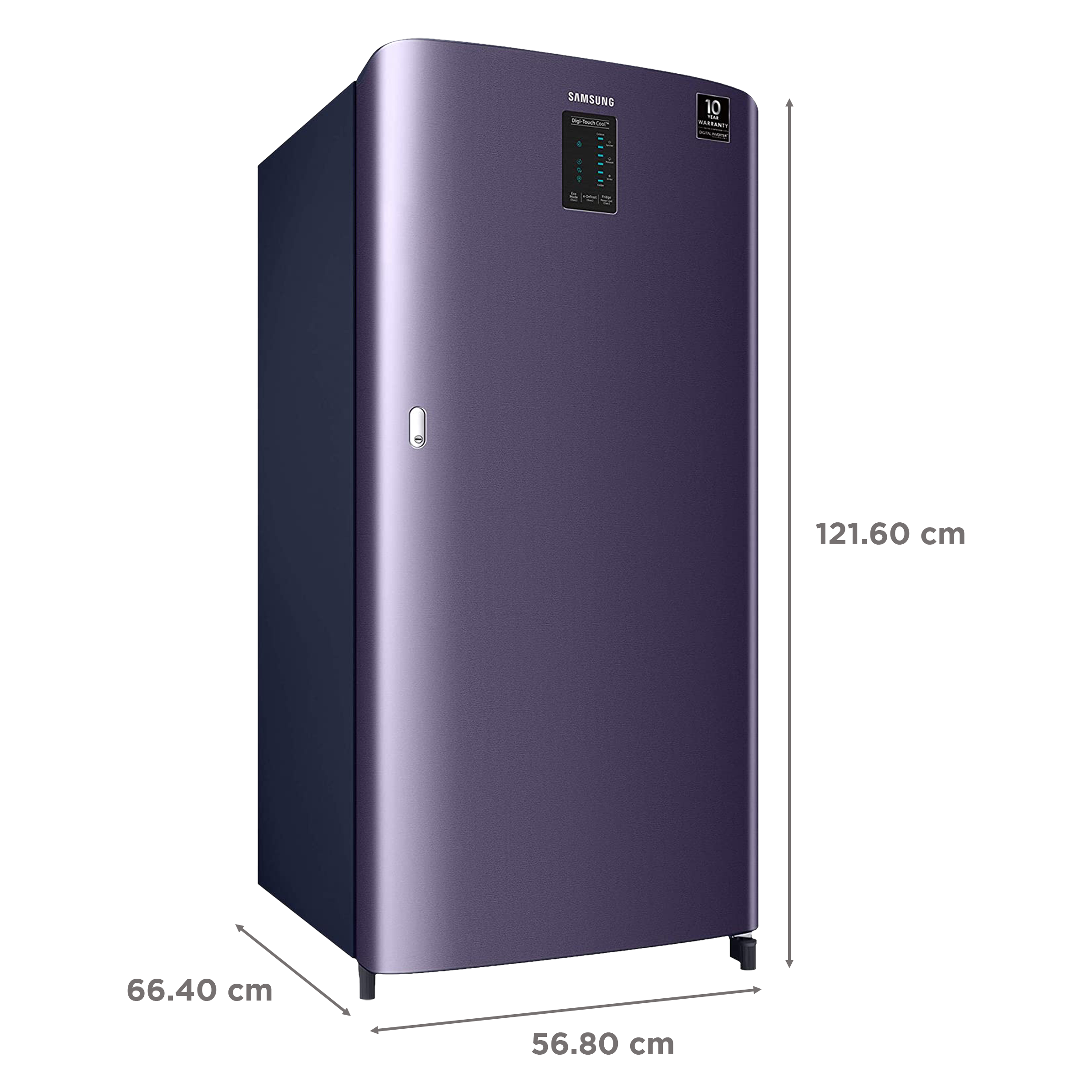 SAMSUNG 198 Liters 3 Star Direct Cool Single Door Refrigerator with Stabilizer Free Operation (RR21A2C2YUT/HL, Pebble Blue) SAMSUNG 198 Liters 3 Star Direct Cool Single Door Refrigerator with Stabilizer Free Operation (RR21A2C2YUT/HL, Pebble Blue)_3
