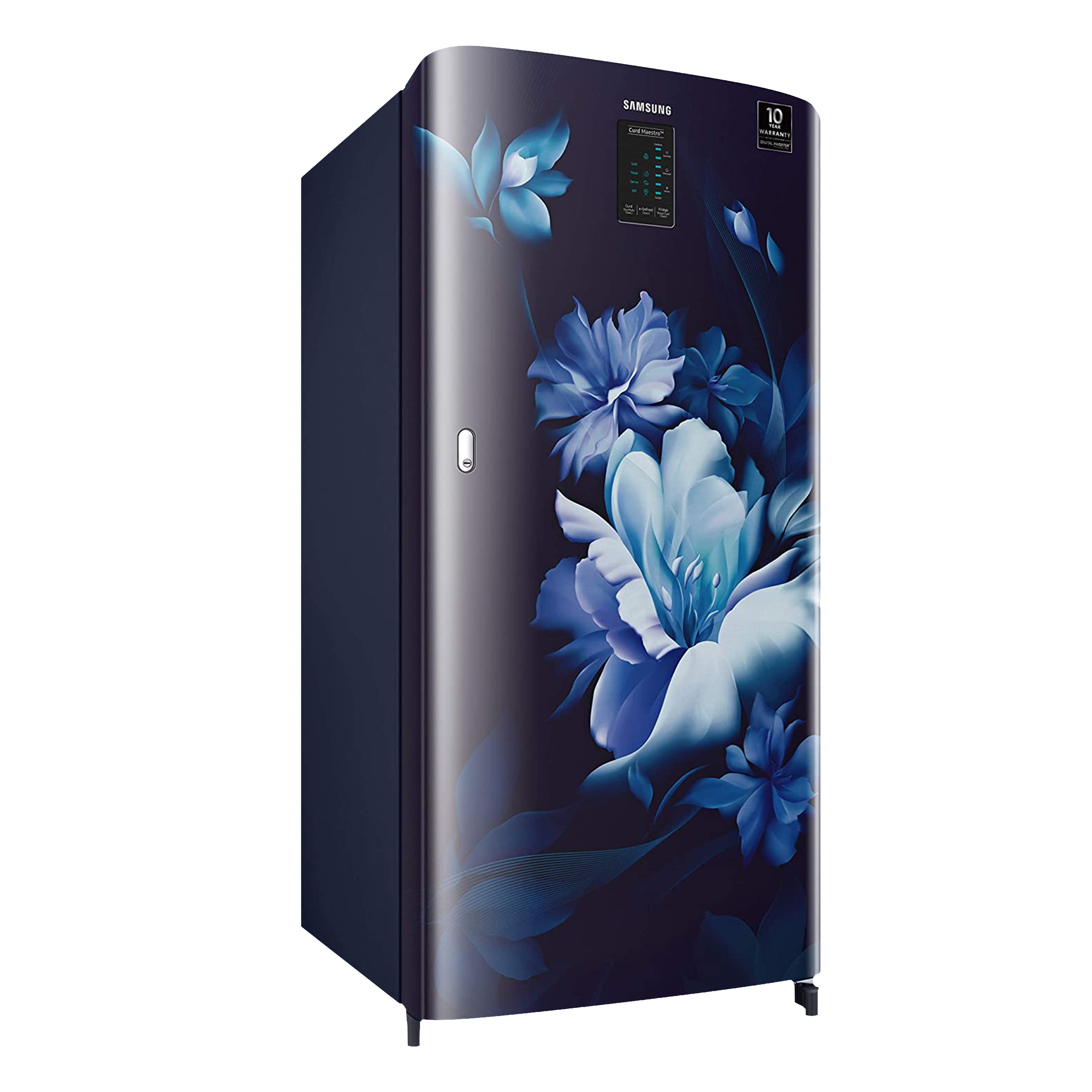 SAMSUNG 192 Liters 4 Star Direct Cool Single Door Refrigerator with Curd Maestro (RR21A2M2XUZ/HL, Midnight Blossom Blue) SAMSUNG 192 Liters 4 Star Direct Cool Single Door Refrigerator with Curd Maestro (RR21A2M2XUZ/HL, Midnight Blossom Blue)_11