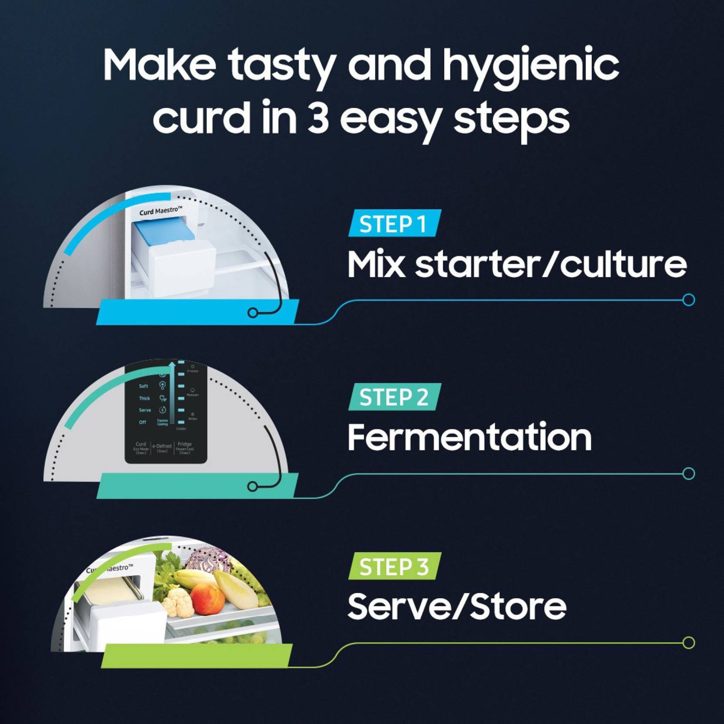 SAMSUNG 192 Liters 4 Star Direct Cool Single Door Refrigerator with Curd Maestro (RR21A2M2XUZ/HL, Midnight Blossom Blue) SAMSUNG 192 Liters 4 Star Direct Cool Single Door Refrigerator with Curd Maestro (RR21A2M2XUZ/HL, Midnight Blossom Blue)_15