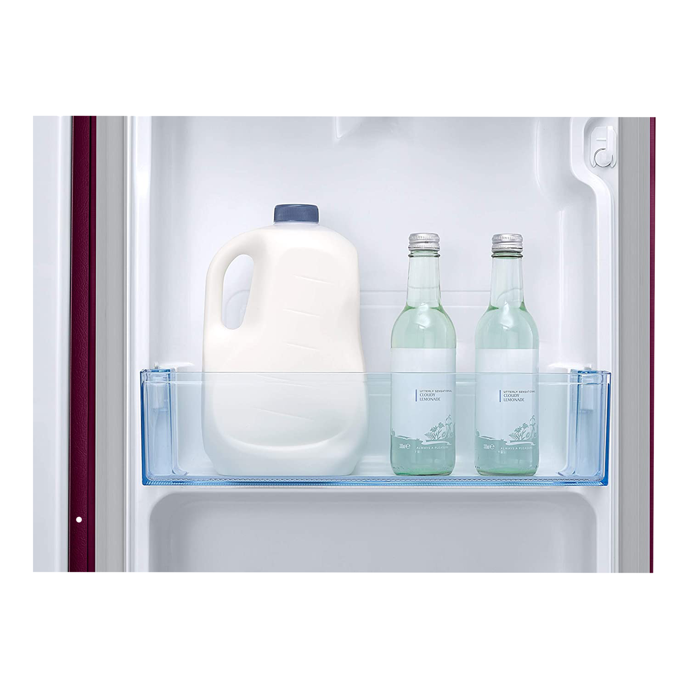 SAMSUNG 192 Liters 3 Star Direct Cool Single Door Refrigerator with Anti-Bacteria Gasket (RR20A1Z2YR8/HL, Blooming Saffron Red)_17