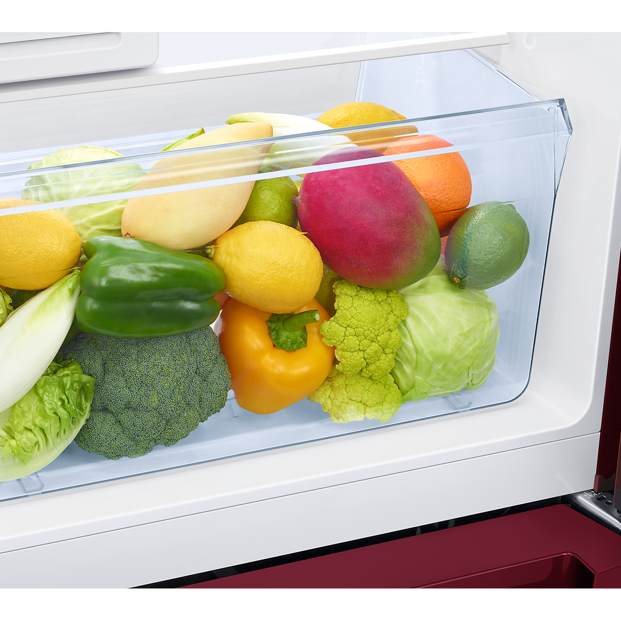 SAMSUNG 192 Liters 4 Star Direct Cool Single Door Refrigerator with Stabilizer Free Operation (RR21A2N2XRZ/HL, Midnight Blossom Red) SAMSUNG 192 Liters 4 Star Direct Cool Single Door Refrigerator with Stabilizer Free Operation (RR21A2N2XRZ/HL, Midnight Blossom Red)_10