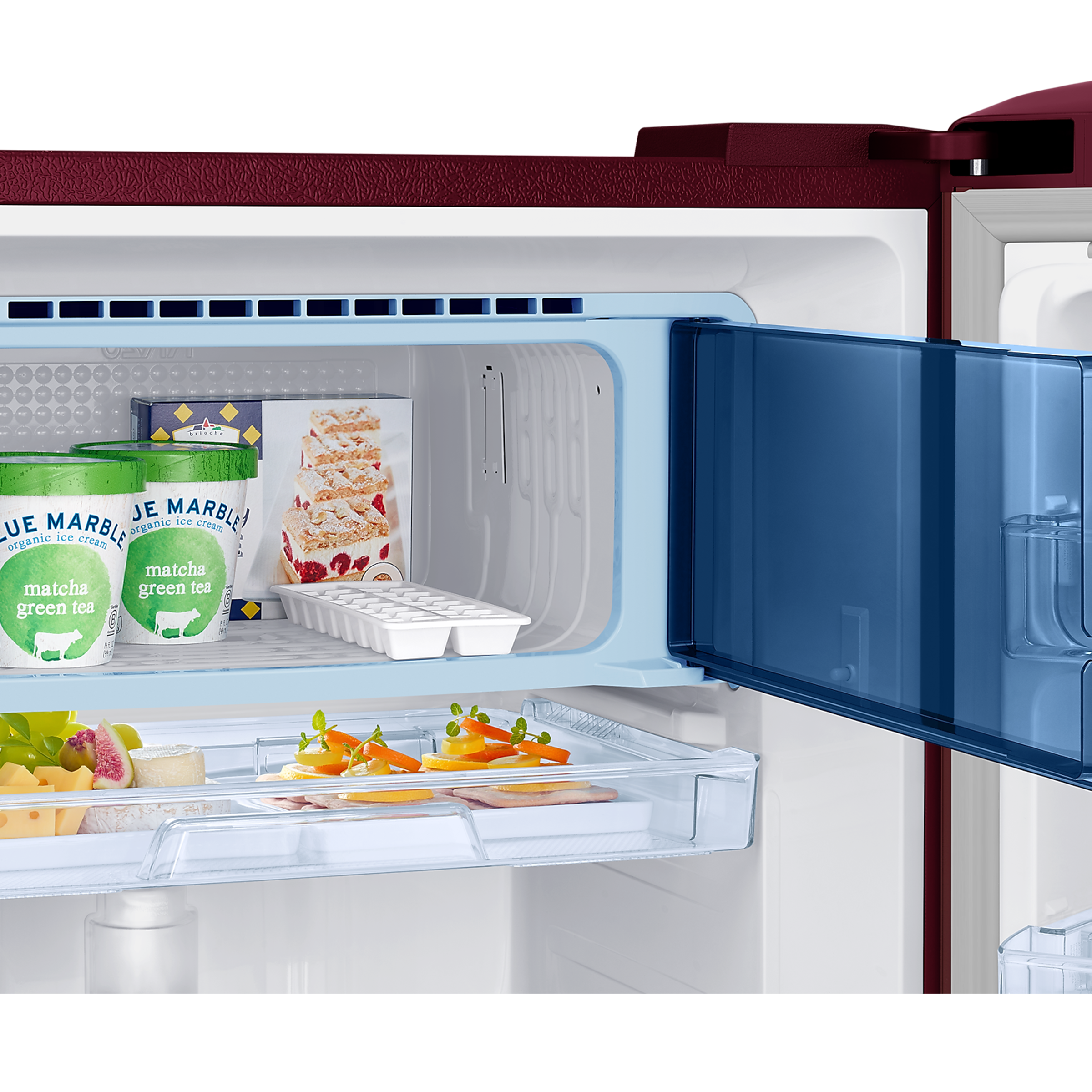 SAMSUNG 192 Liters 4 Star Direct Cool Single Door Refrigerator with Stabilizer Free Operation (RR21A2N2XRZ/HL, Midnight Blossom Red) SAMSUNG 192 Liters 4 Star Direct Cool Single Door Refrigerator with Stabilizer Free Operation (RR21A2N2XRZ/HL, Midnight Blossom Red)_14