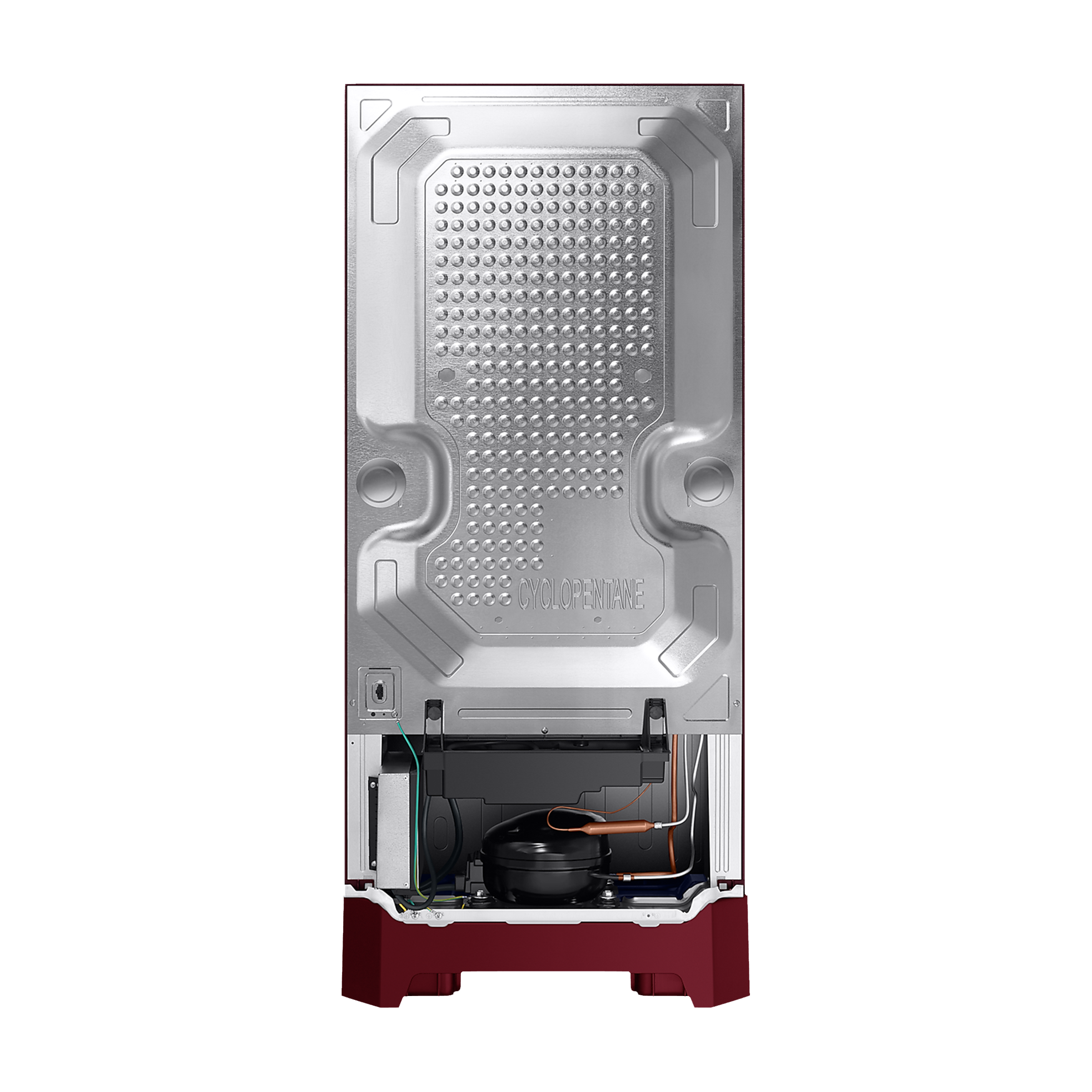 SAMSUNG 192 Liters 4 Star Direct Cool Single Door Refrigerator with Stabilizer Free Operation (RR21A2N2XRZ/HL, Midnight Blossom Red) SAMSUNG 192 Liters 4 Star Direct Cool Single Door Refrigerator with Stabilizer Free Operation (RR21A2N2XRZ/HL, Midnight Blossom Red)_8