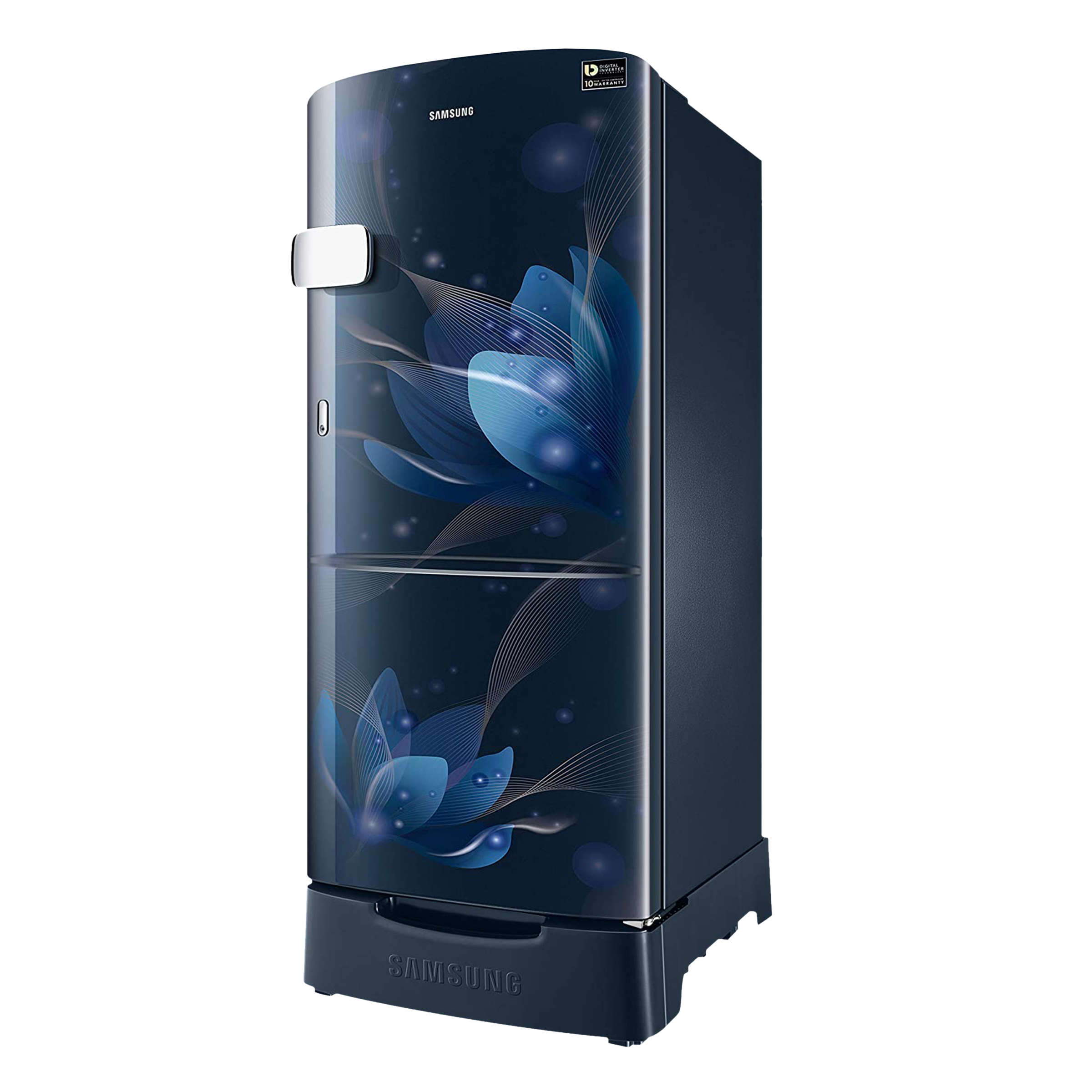SAMSUNG 192 Liters 3 Star Direct Cool Single Door Refrigerator with Anti-Bacteria Gasket (RR20A1Z2YU8/HL, Blooming Saffron Blue) SAMSUNG 192 Liters 3 Star Direct Cool Single Door Refrigerator with Anti-Bacteria Gasket (RR20A1Z2YU8/HL, Blooming Saffron Blue)_4