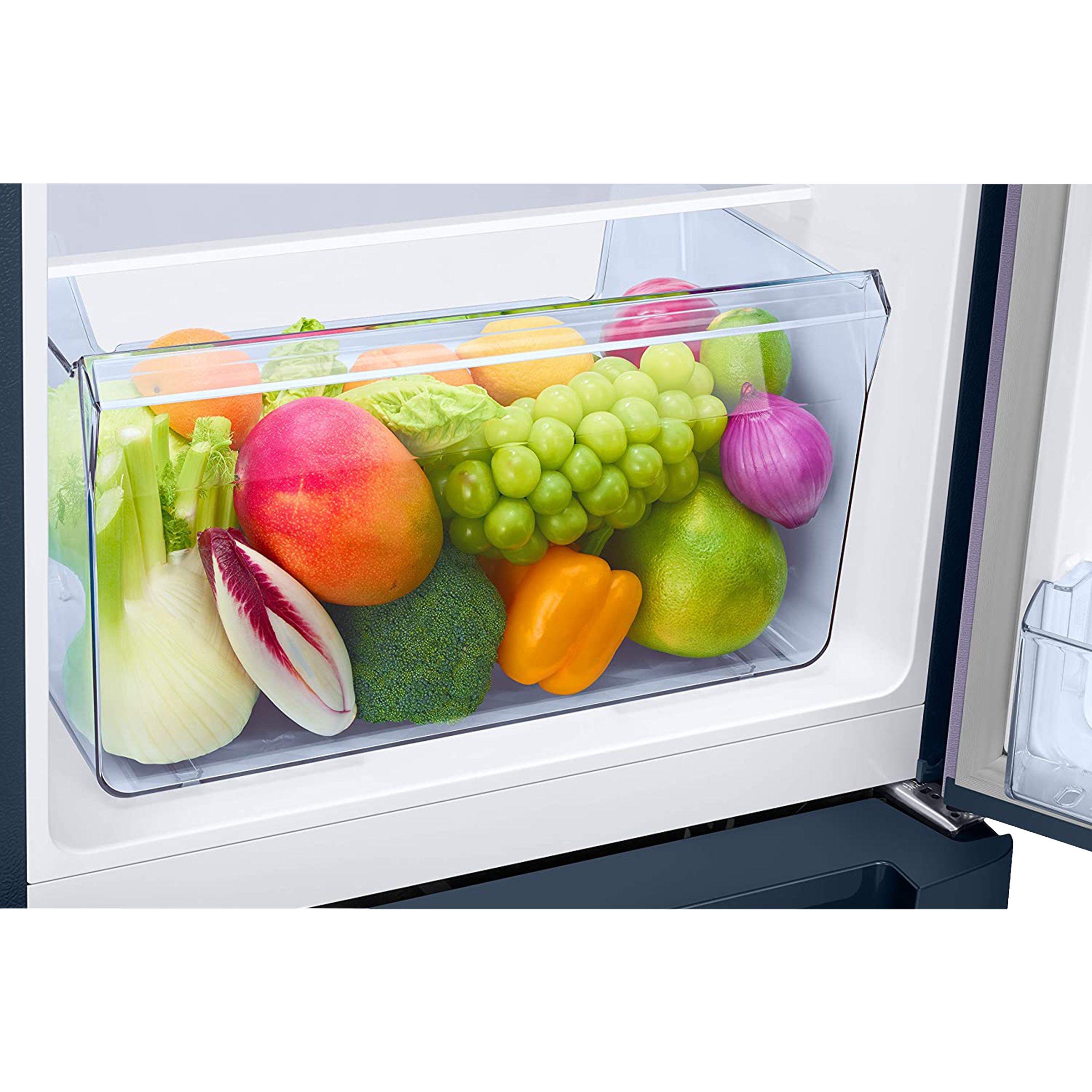 SAMSUNG 198 Liters 4 Star Direct Cool Single Door Refrigerator with Stabilizer Free Operation (RR21A2H2XUT/HL, Pebble Blue)_12