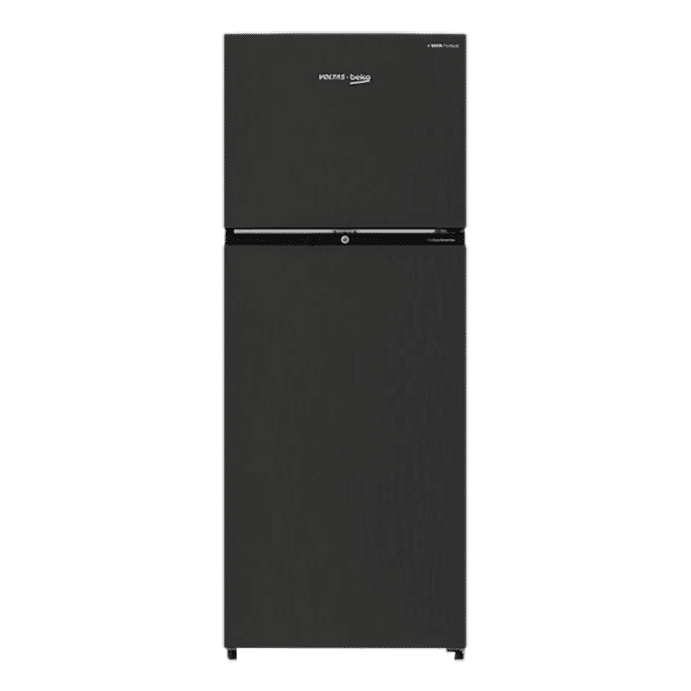 VOLTAS beko 275 Litres 2 Star Frost Free Double Door Refrigerator with NeoFrost Dual Cooling (RFF295D60/XBRXDIXXX/D60275, Wooden Black)_1