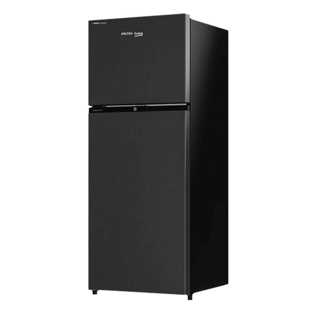 VOLTAS beko 275 Litres 2 Star Frost Free Double Door Refrigerator with NeoFrost Dual Cooling (RFF295D60/XBRXDIXXX/D60275, Wooden Black)_4