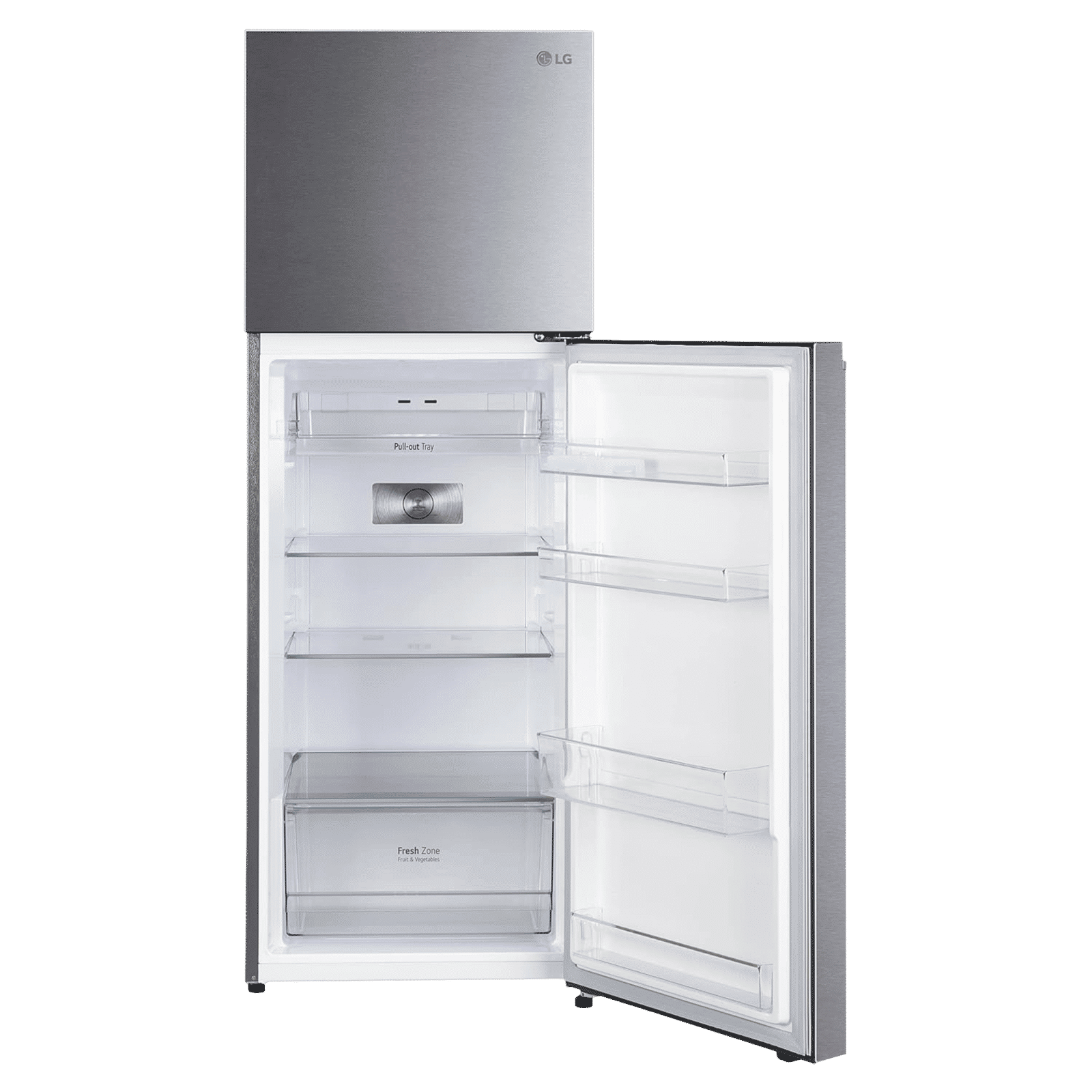 LG 360 Litres 2 Star Frost Free Double Door Refrigerator with Anti-Bacteria Gasket (GL-N382SDSY.ADSZEB, Dazzle Steel)_11