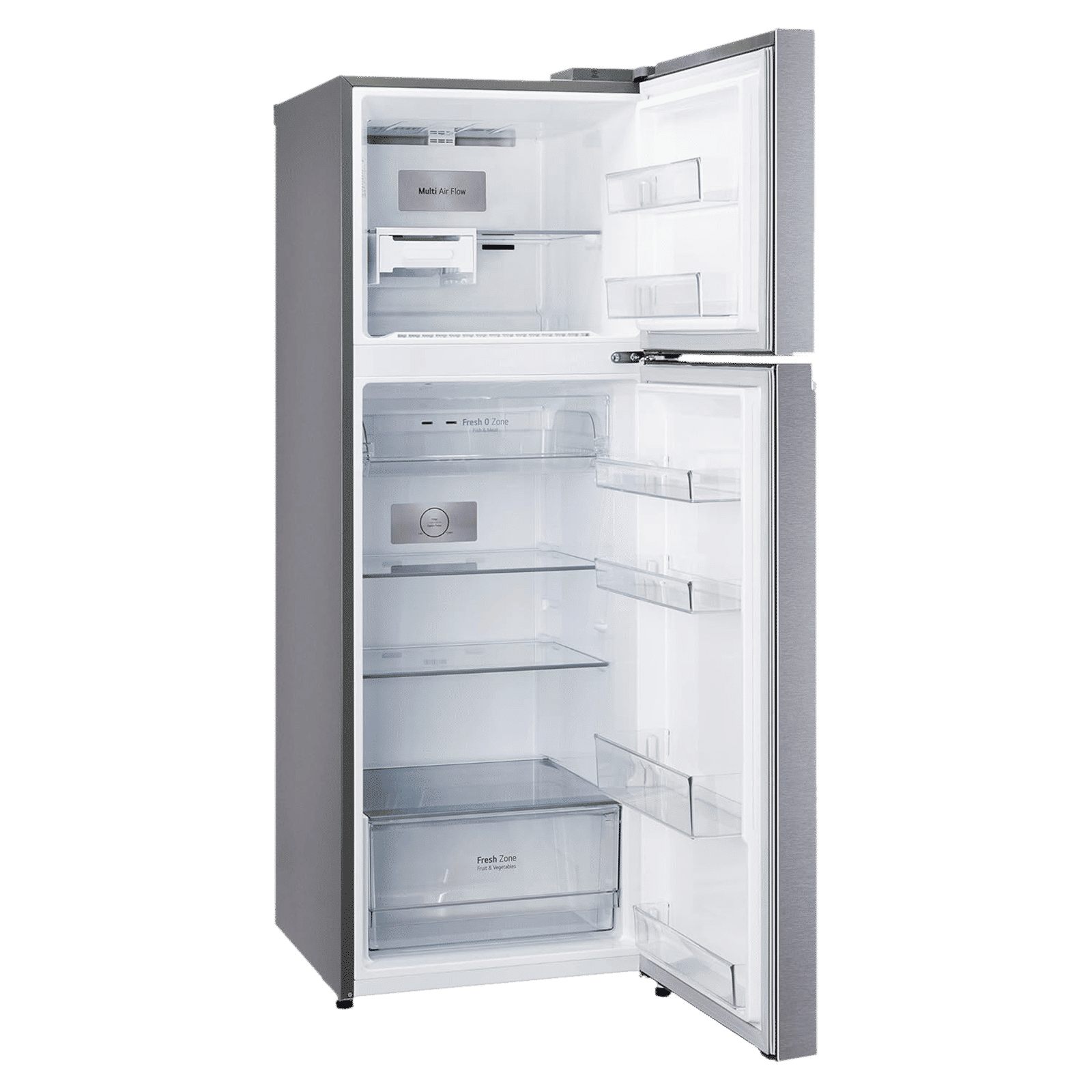 LG 360 Litres 2 Star Frost Free Double Door Refrigerator with Anti-Bacteria Gasket (GL-N382SDSY.ADSZEB, Dazzle Steel)_13