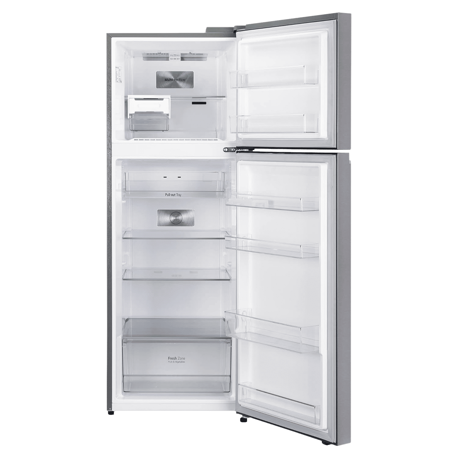 LG 360 Litres 2 Star Frost Free Double Door Refrigerator with Anti-Bacteria Gasket (GL-N382SDSY.ADSZEB, Dazzle Steel)_6