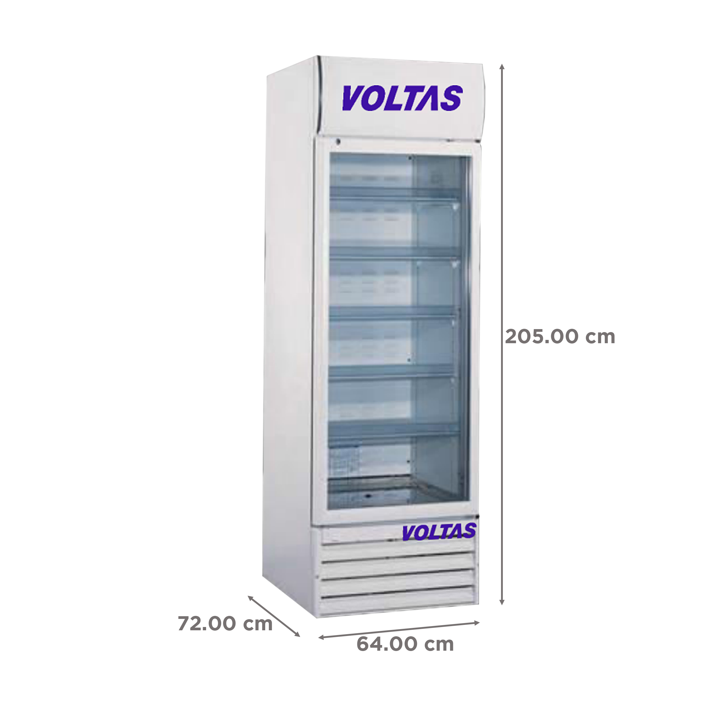 VOLTAS Visi Cool 550 Litres Wine Cooler (Fan Based Cooling Technology, VC 550 SD, White) VOLTAS Visi Cool 550 Litres Wine Cooler (Fan Based Cooling Technology, VC 550 SD, White)_3
