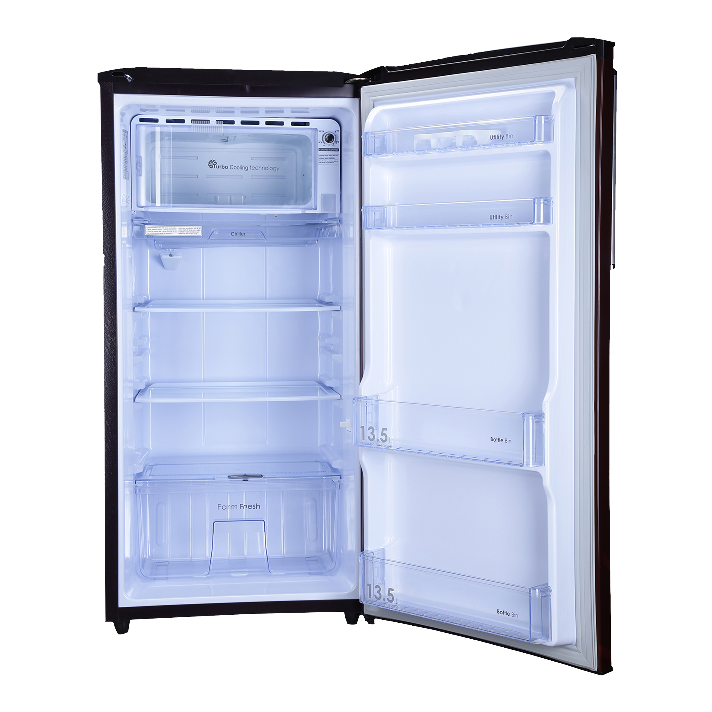 Godrej Edge Rio 192 Liters 2 Star Direct Cool Single Door Refrigerator with Anti Bacterial Technology (RD EDGERIO 207B 23 THF WN, Wine)_4