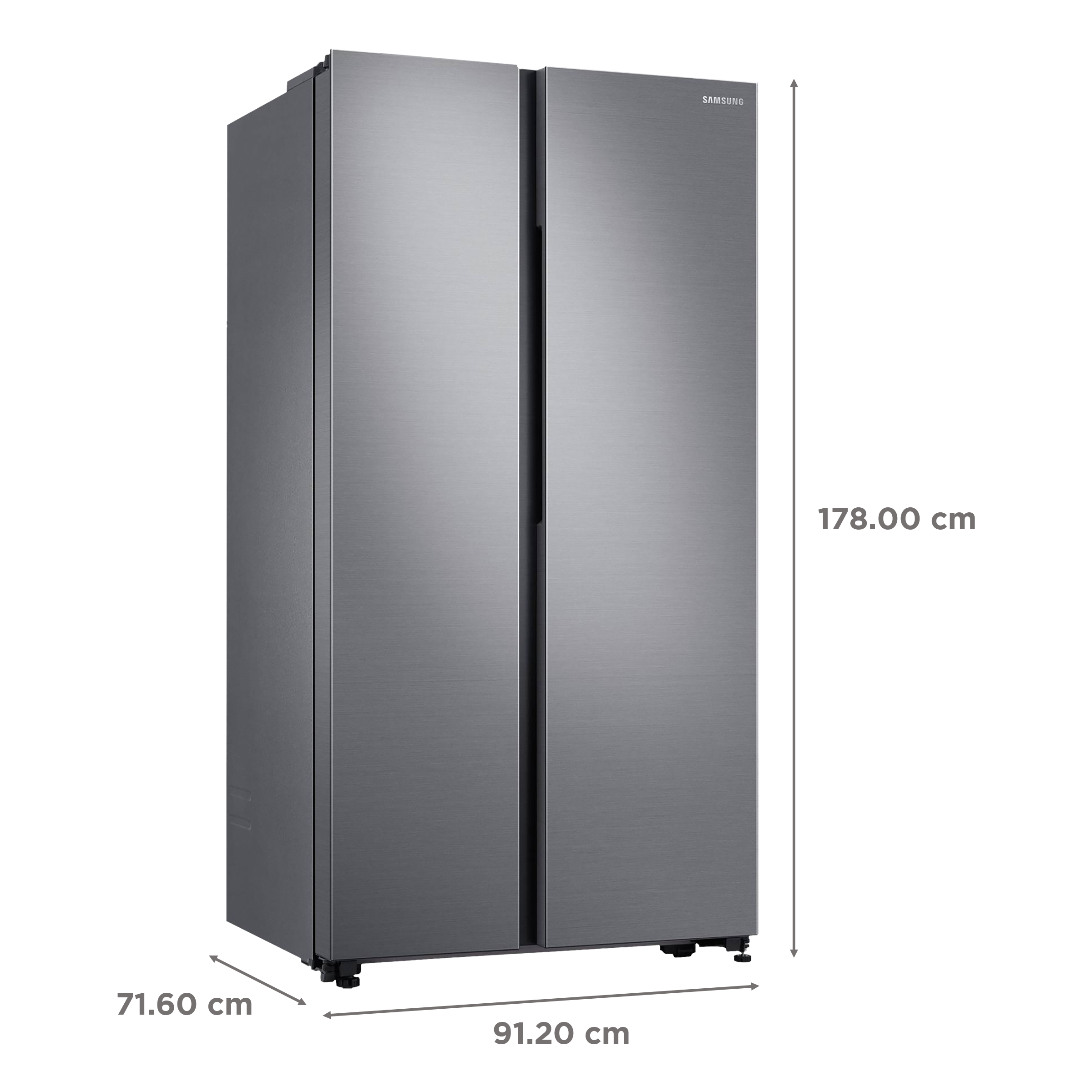 SAMSUNG 700 Litres Frost Free Double Door Refrigerator with SpaceMax Technology (RS72R5001M9/TL, Gentle Silver Matt) SAMSUNG 700 Litres Frost Free Double Door Refrigerator with SpaceMax Technology (RS72R5001M9/TL, Gentle Silver Matt)_3