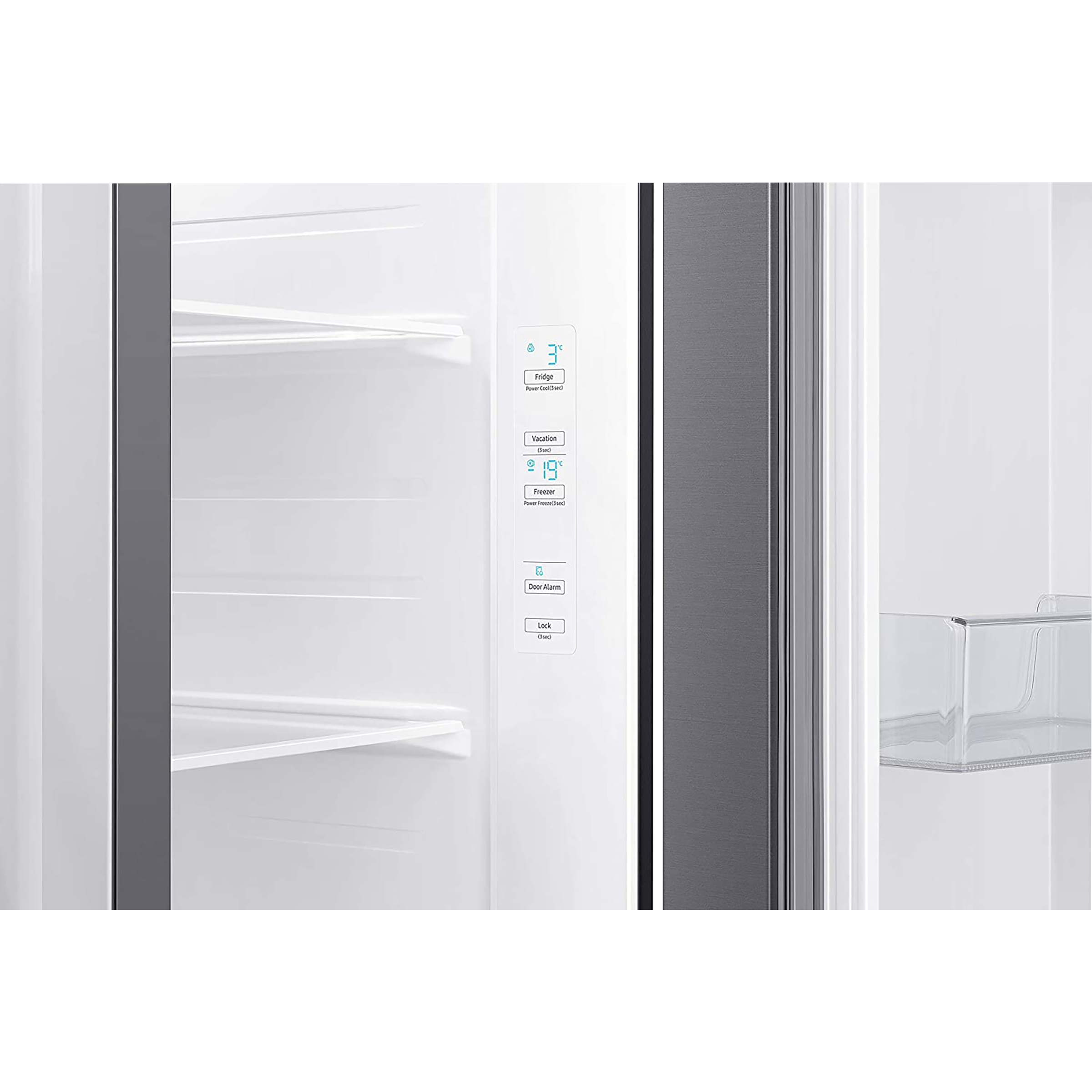 SAMSUNG 700 Litres Frost Free Double Door Refrigerator with SpaceMax Technology (RS72R5001M9/TL, Gentle Silver Matt) SAMSUNG 700 Litres Frost Free Double Door Refrigerator with SpaceMax Technology (RS72R5001M9/TL, Gentle Silver Matt)_7