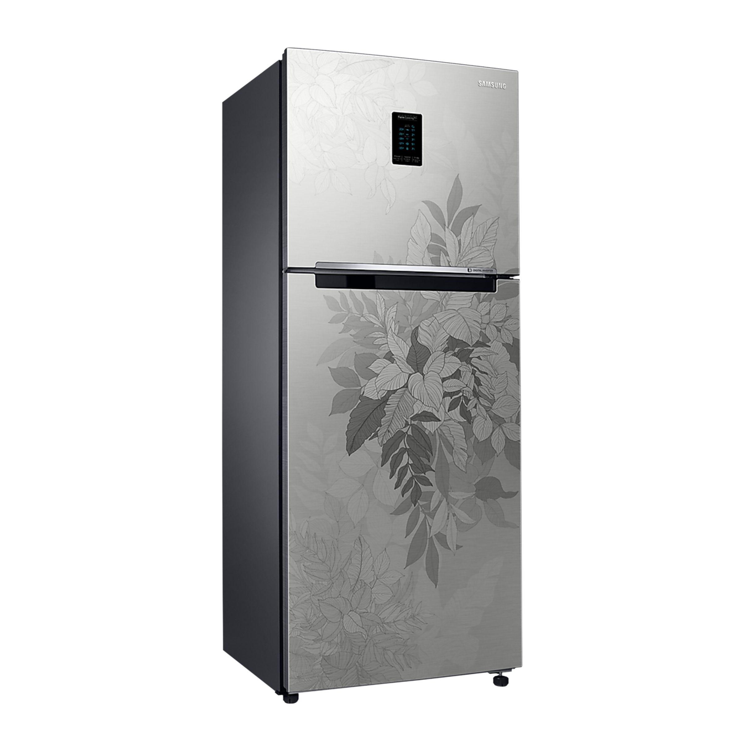 SAMSUNG 324 Litres 3 Star Frost Free Double Door Convertible Refrigerator with Door Alarm (RT34B4513QB/HL, Bouquet Silver)_11