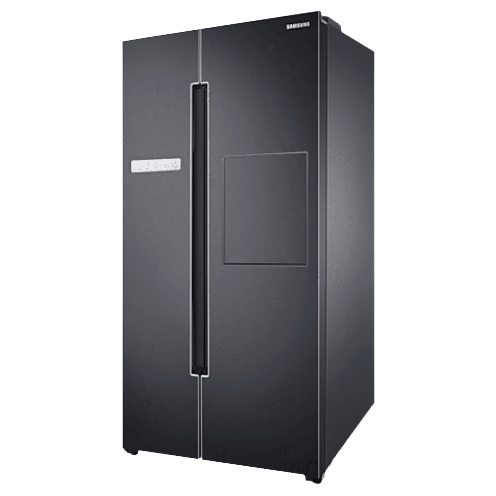 SAMSUNG 845 Litres Frost Free Side by Side Refrigerator with Multi Flow System (RS82A6000B1/TL, Black Matt (Doi))_8