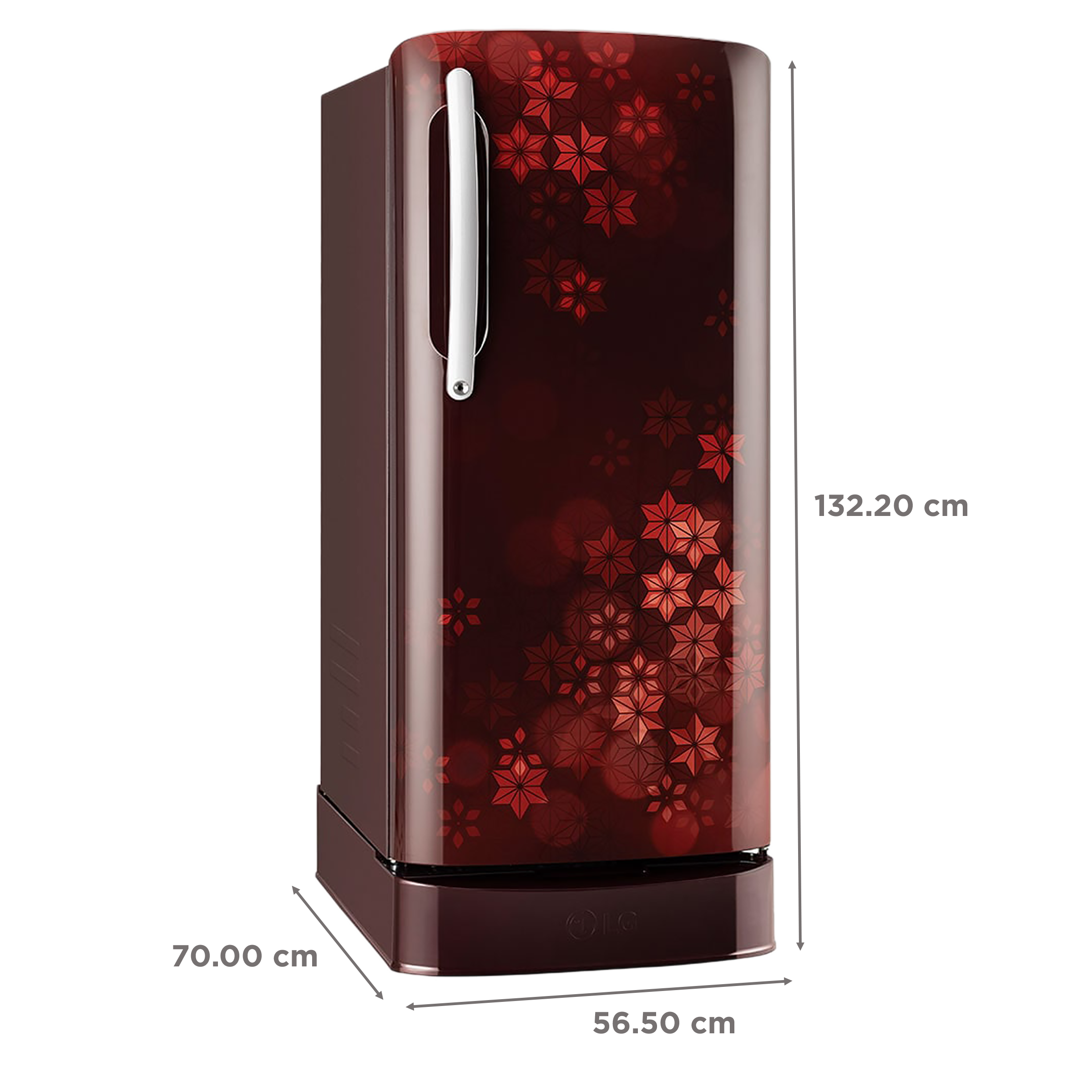 LG 204 Litres 5 Star Direct Cool Single Door Refrigerator with Anti Bacterial Gasket (GL-D211HSQZ, Scarlet Quartz) LG 204 Litres 5 Star Direct Cool Single Door Refrigerator with Anti Bacterial Gasket (GL-D211HSQZ, Scarlet Quartz)_3