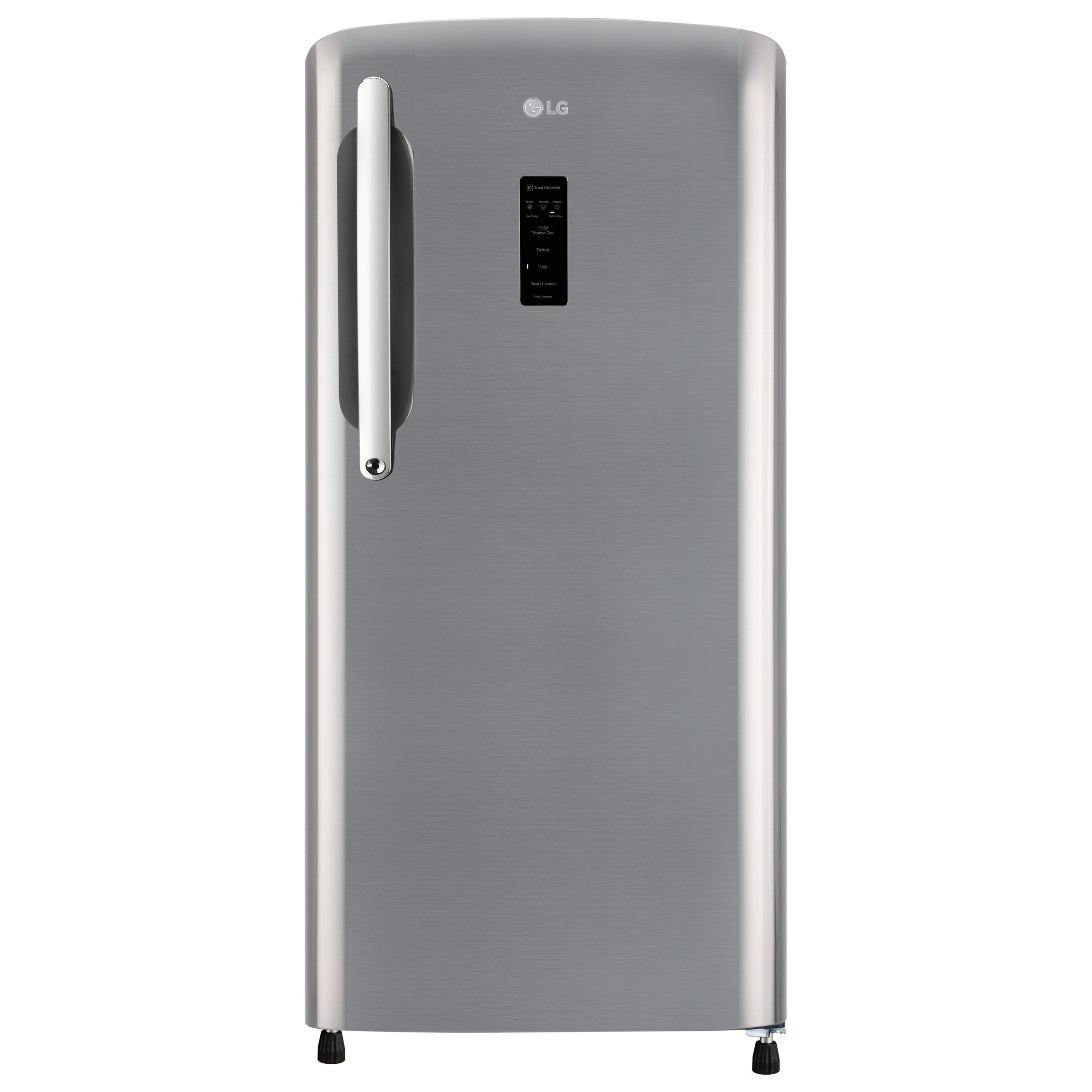 LG 201 Litres 4 Star Direct Cool Single Door Refrigerator with Smart Connect (GL-B211CPZY, Dim Grey)_1