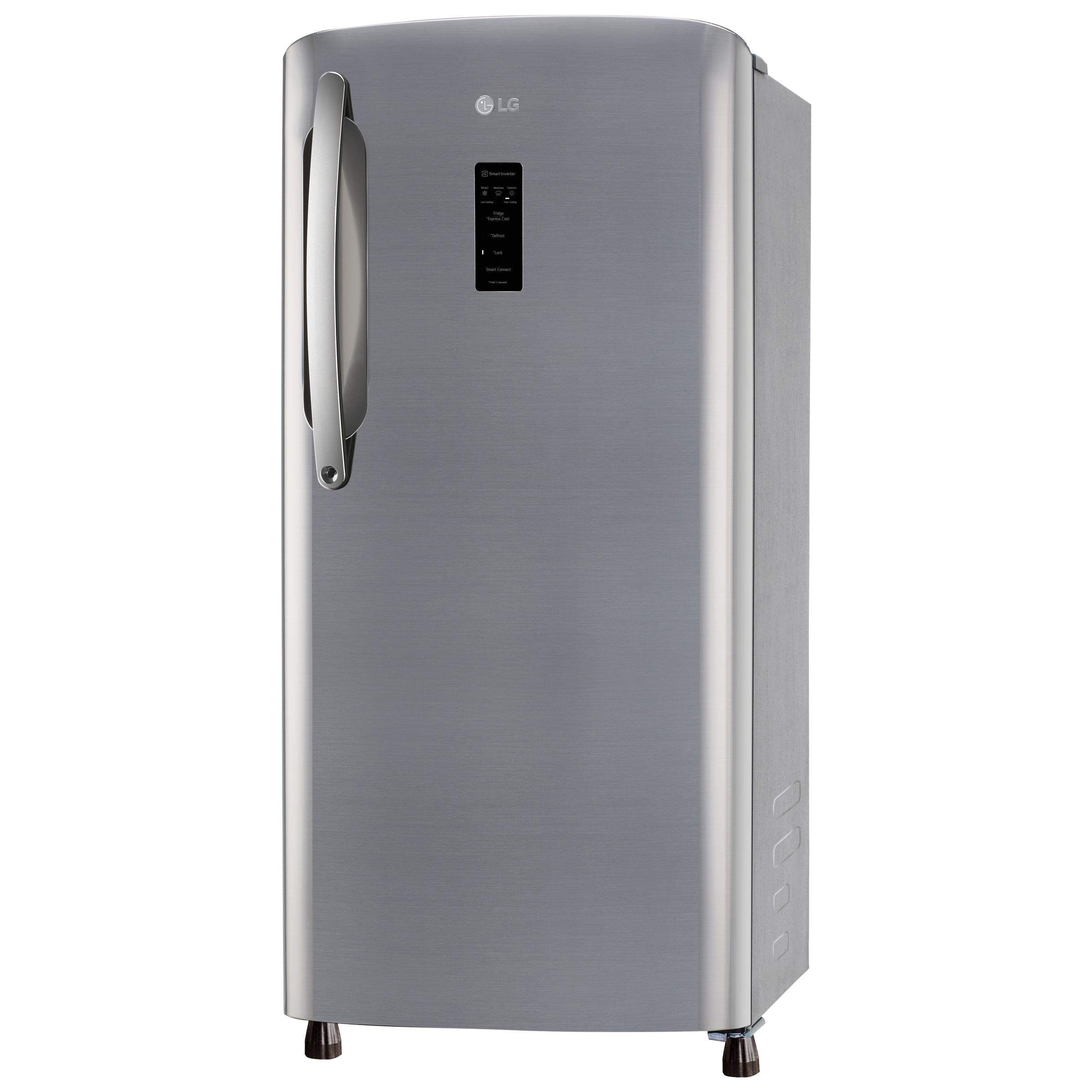 LG 201 Litres 4 Star Direct Cool Single Door Refrigerator with Smart Connect (GL-B211CPZY, Dim Grey)_4