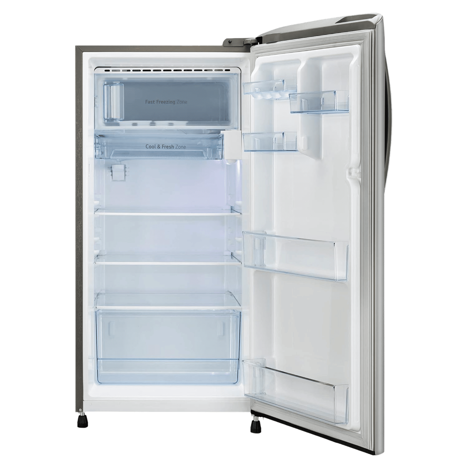 LG 201 Litres 4 Star Direct Cool Single Door Refrigerator with Smart Connect (GL-B211CPZY, Dim Grey)_6