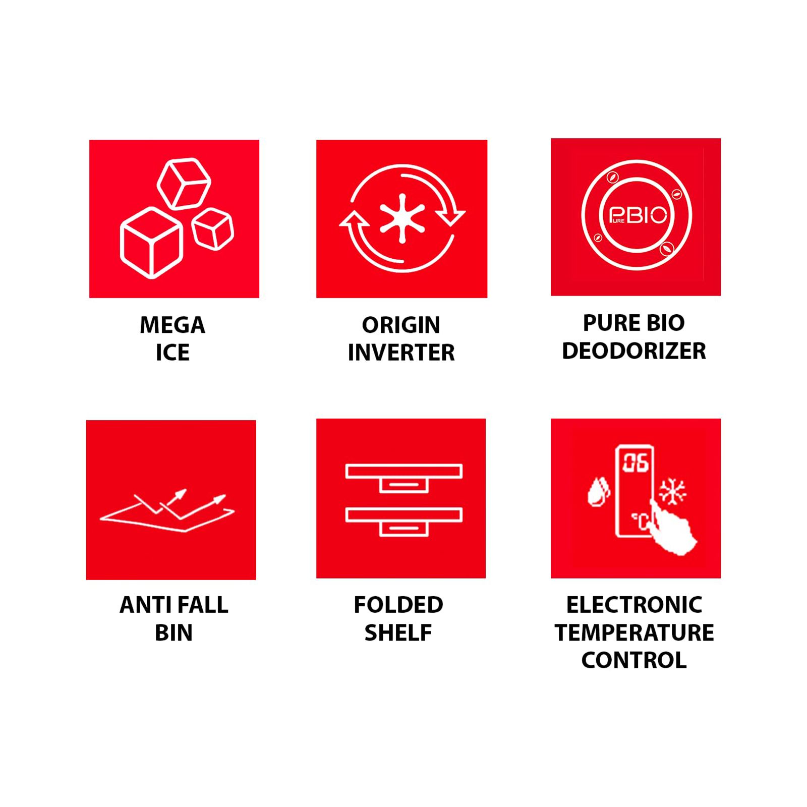 TOSHIBA 349 Litres 2 Star Frost Free Double Door Bottom Mount Refrigerator with Pure BIO Deodorizer (GR-RB423WE-PMI(37), Satin Grey) TOSHIBA 349 Litres 2 Star Frost Free Double Door Bottom Mount Refrigerator with Pure BIO Deodorizer (GR-RB423WE-PMI(37), Satin Grey)_9