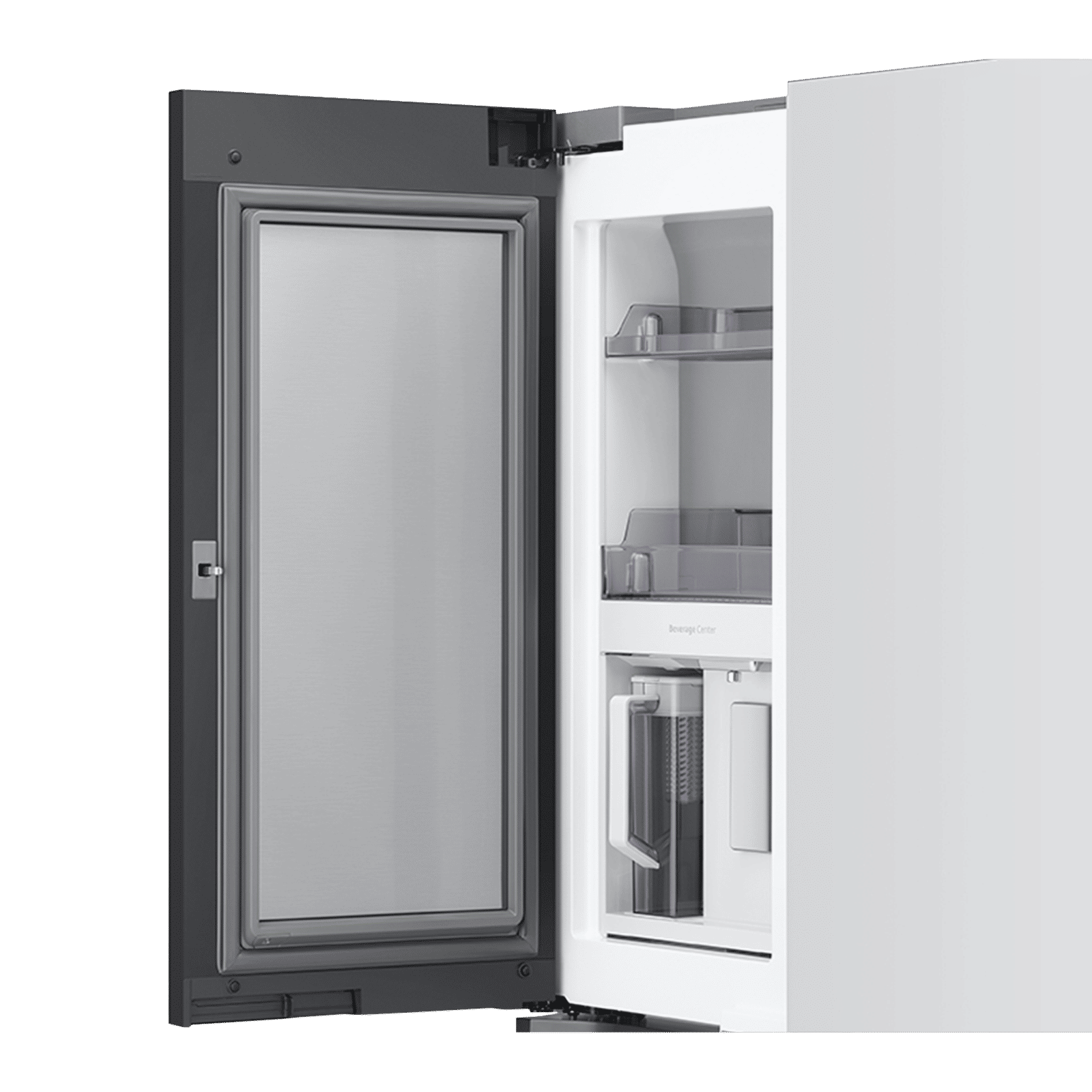 SAMSUNG Bespoke 936 Litres Frost Free French Door Smart Wi-Fi Enabled Refrigerator with Water Dispenser (RF90A92W3AP/TL, Glam Navy)_9