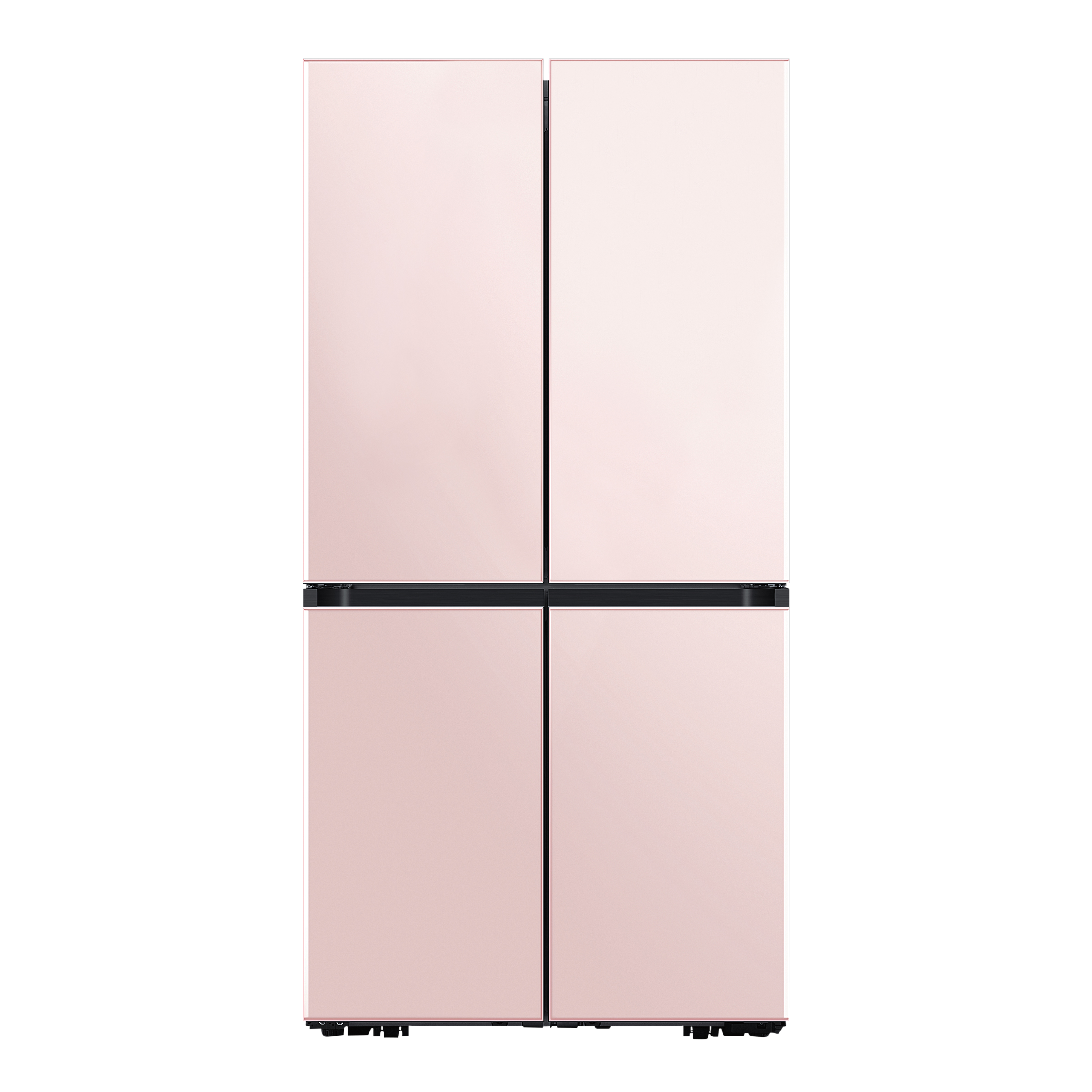 SAMSUNG Bespoke 936 Litres Frost Free French Door Smart Wi-Fi Enabled Refrigerator with Water Dispenser (RF90A92W3AP/TL, Glam Pink)_1